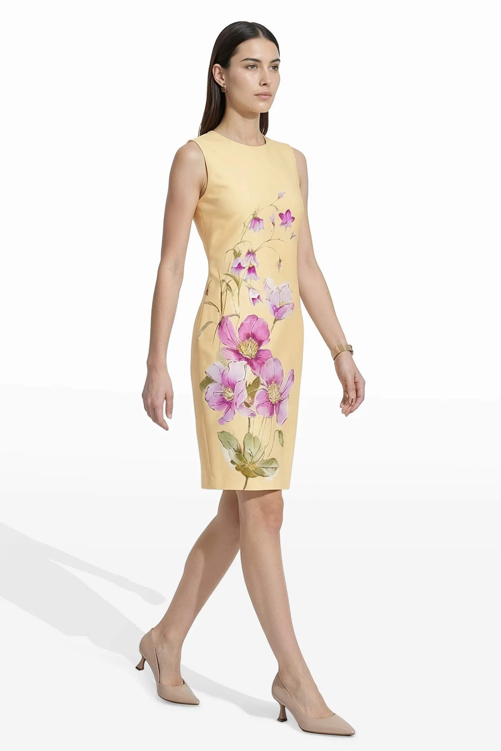 Petite Sleeveless Sheath Silhouette Dress sold by Anne Klein product image thumbnail 2