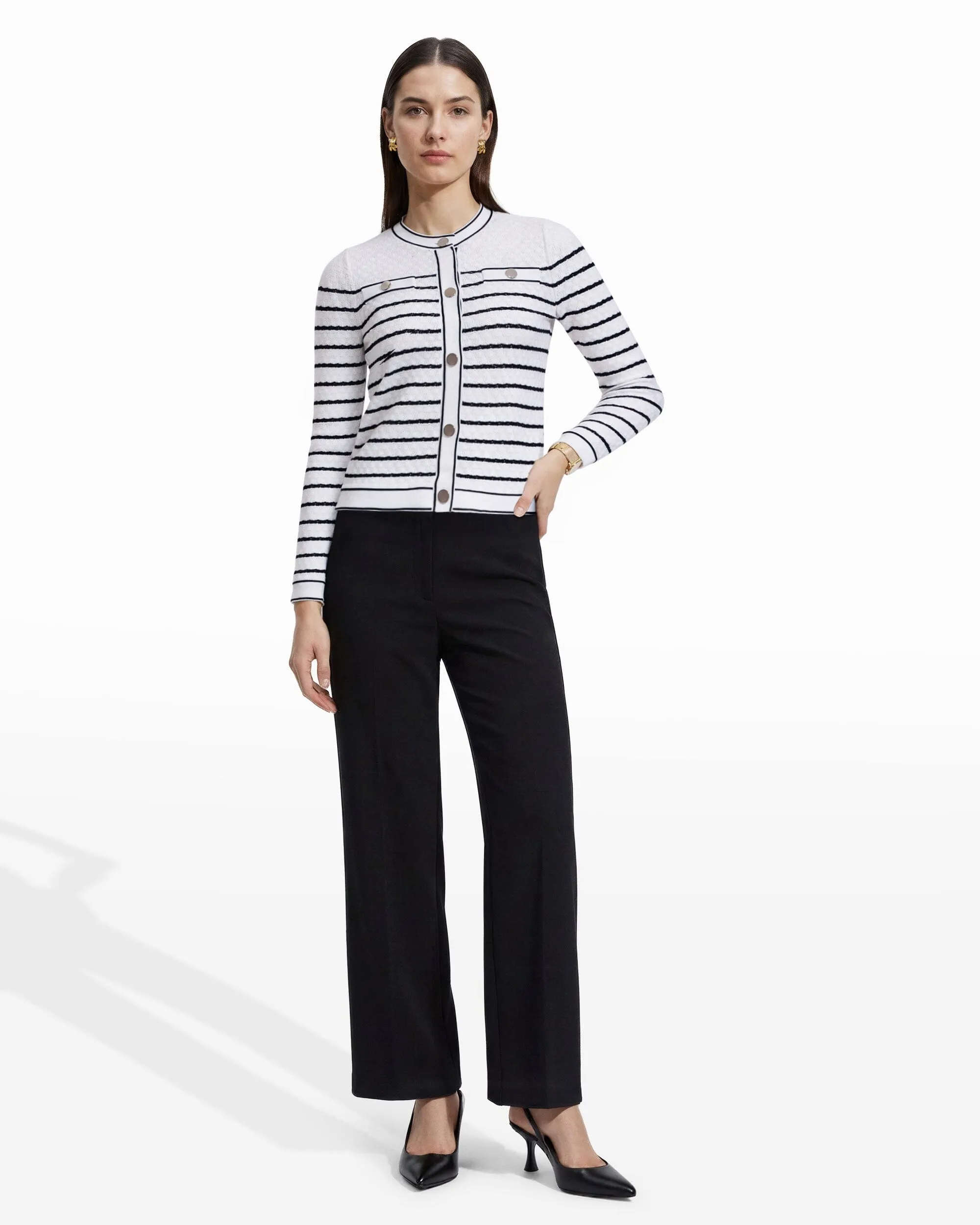 Crew Neck Lady Jacket sold by Anne Klein