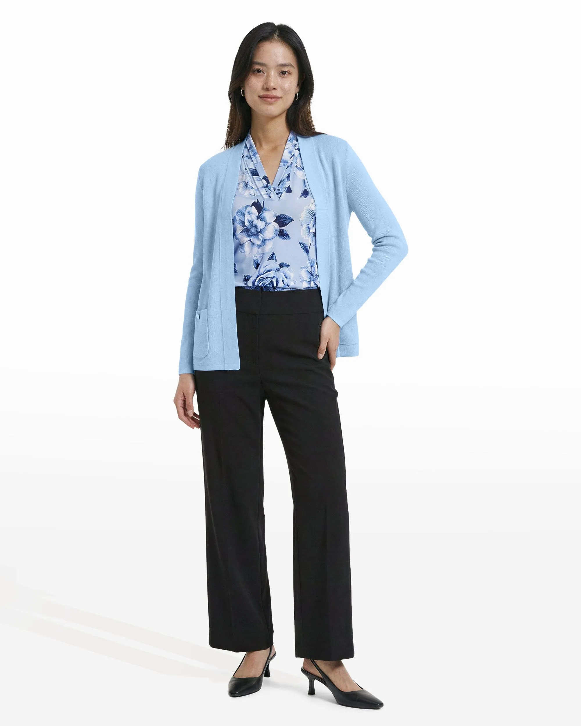 Kissing Front Malibu Cardigan sold by Anne Klein