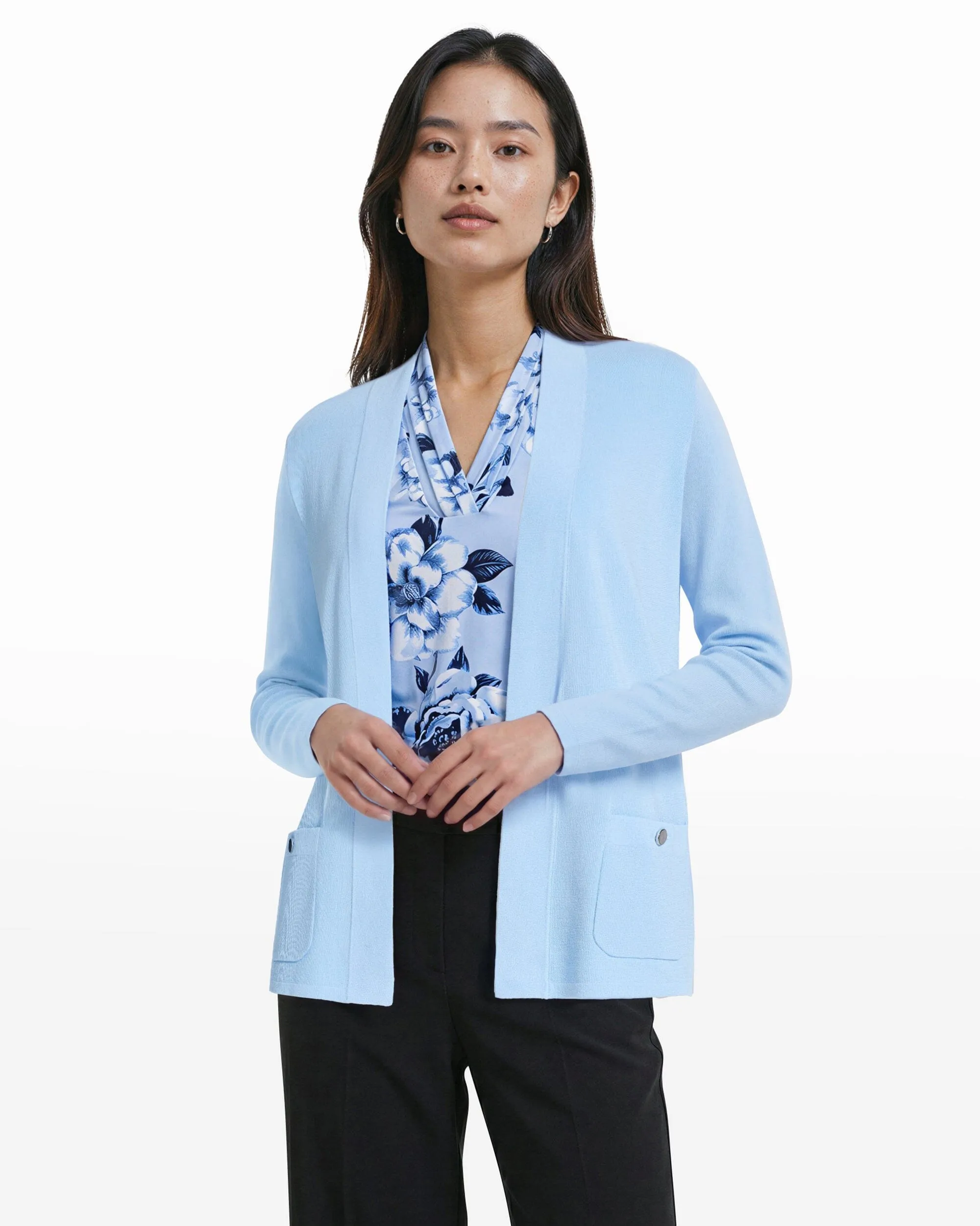 Kissing Front Malibu Cardigan sold by Anne Klein product image thumbnail 3