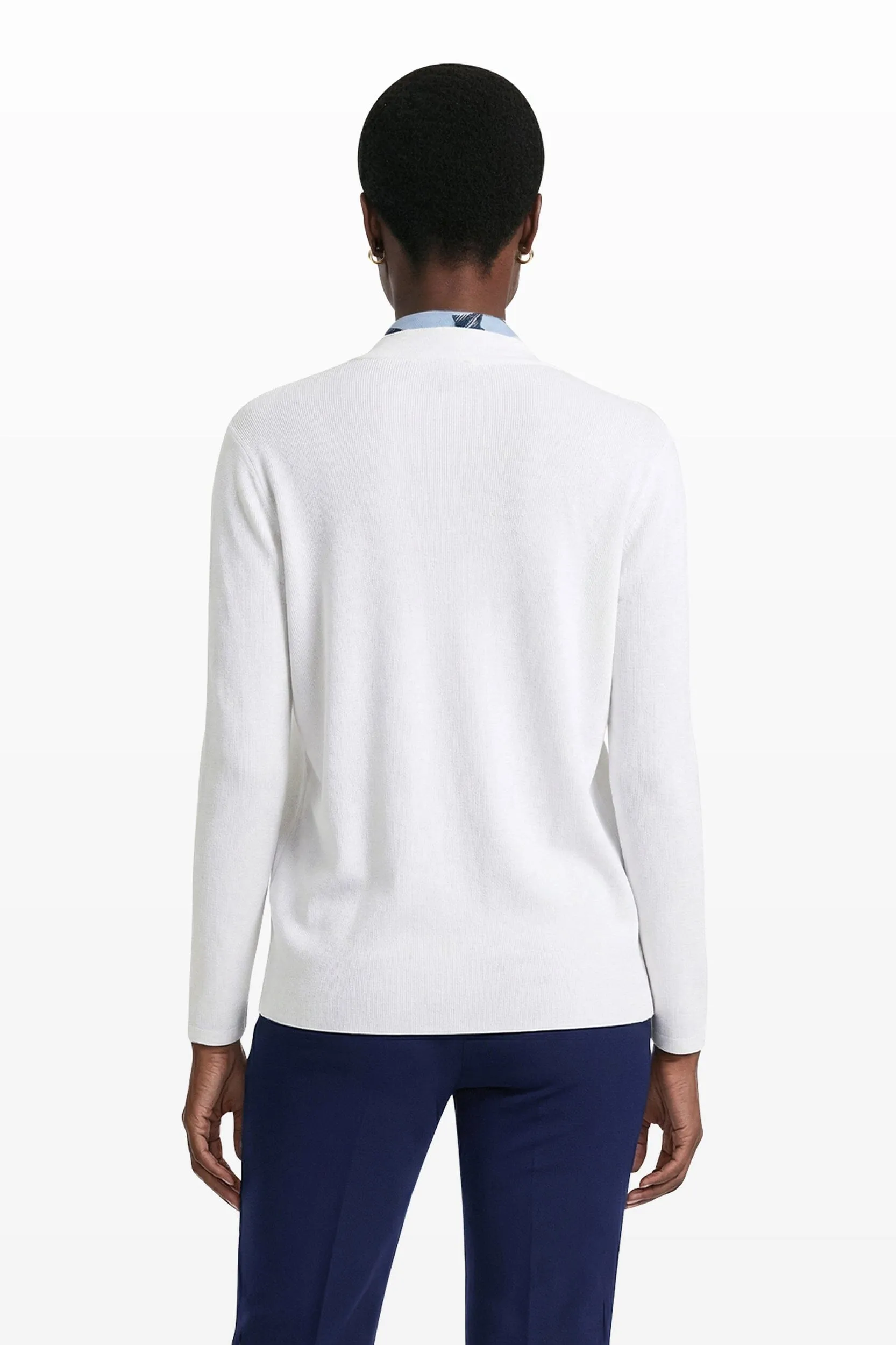 Kissing Front Malibu Cardigan sold by Anne Klein product image thumbnail 4