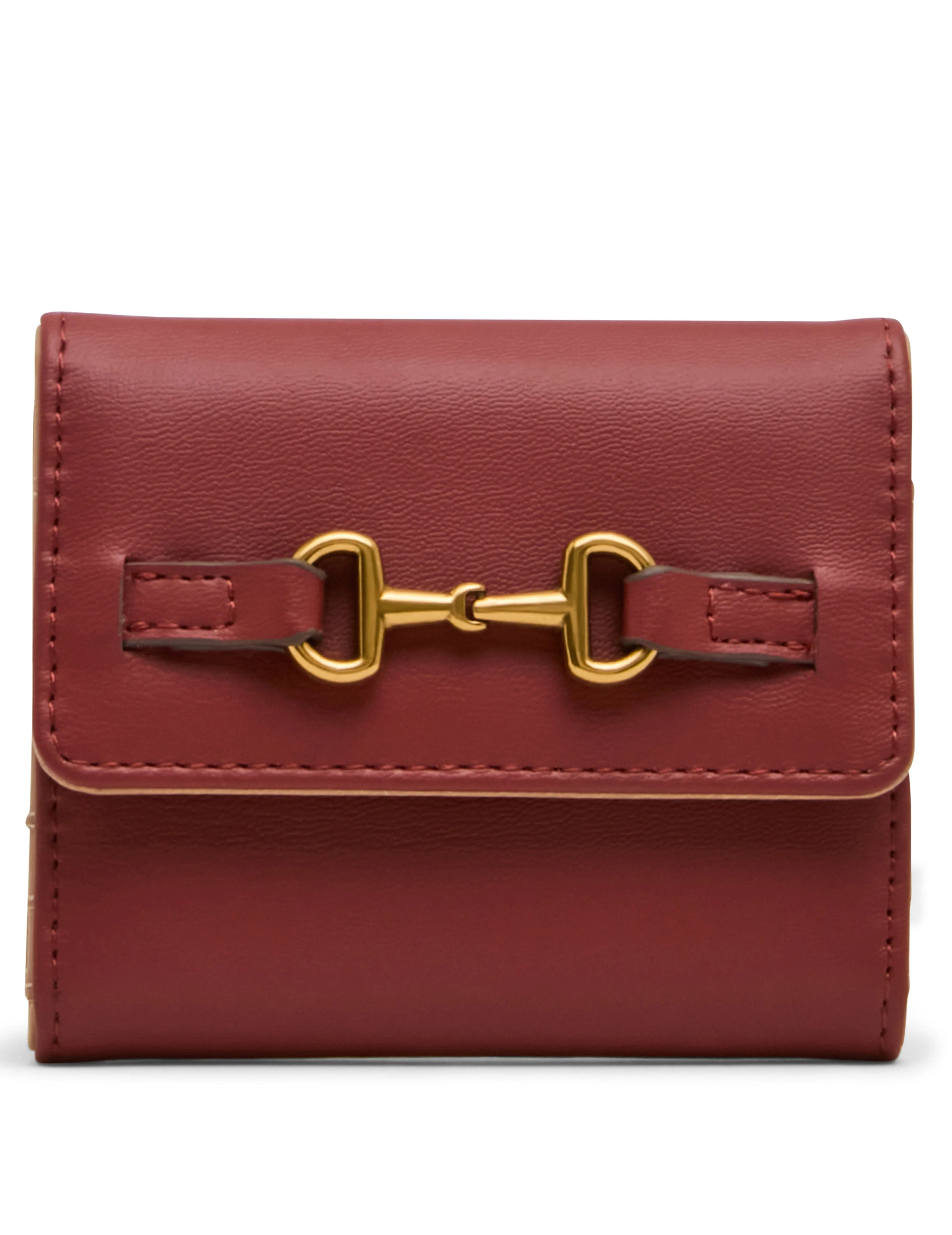 Horsebit Trifold Wallet sold by Anne Klein