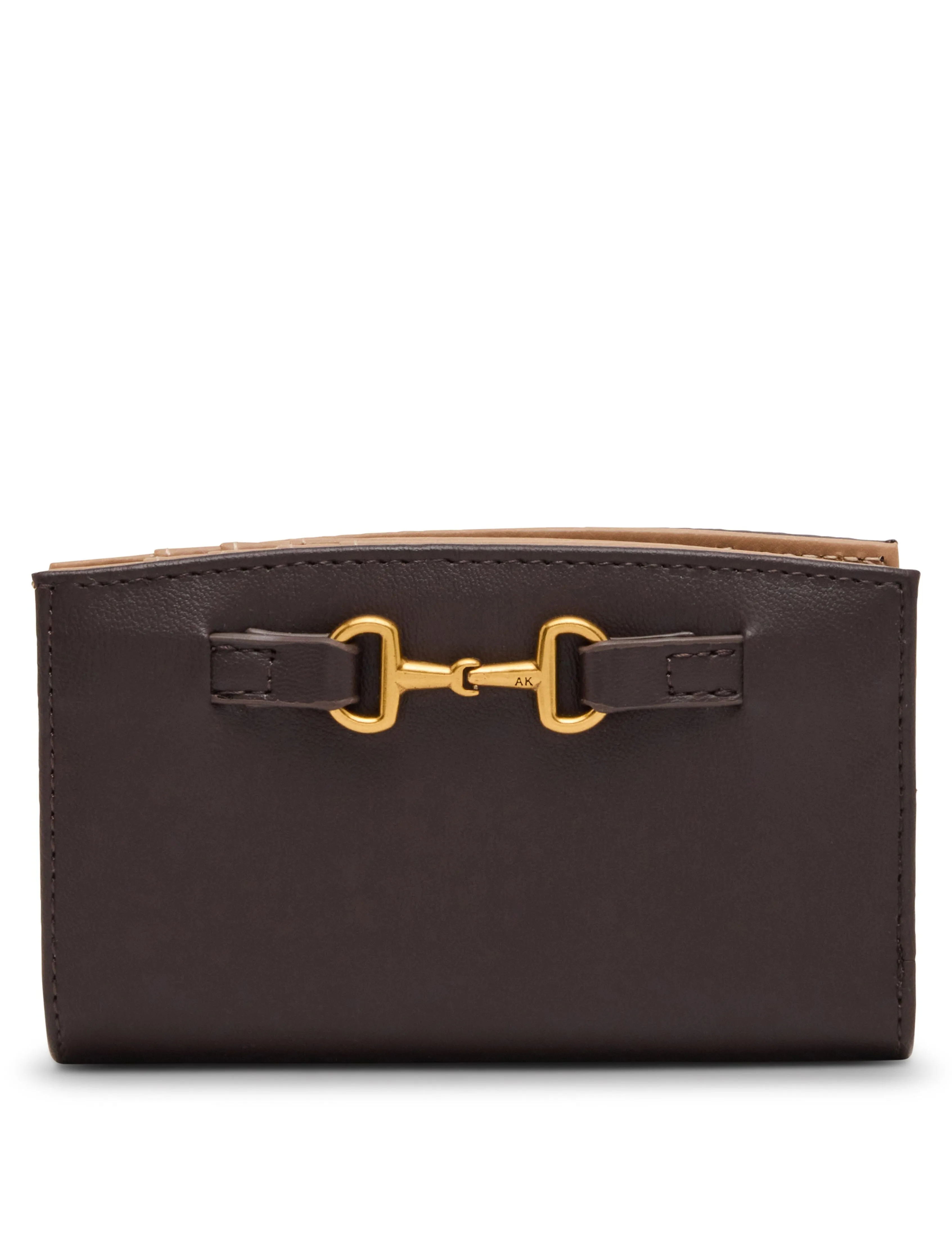 Medium Horsebit Zipper Bifold Wallet sold by Anne Klein