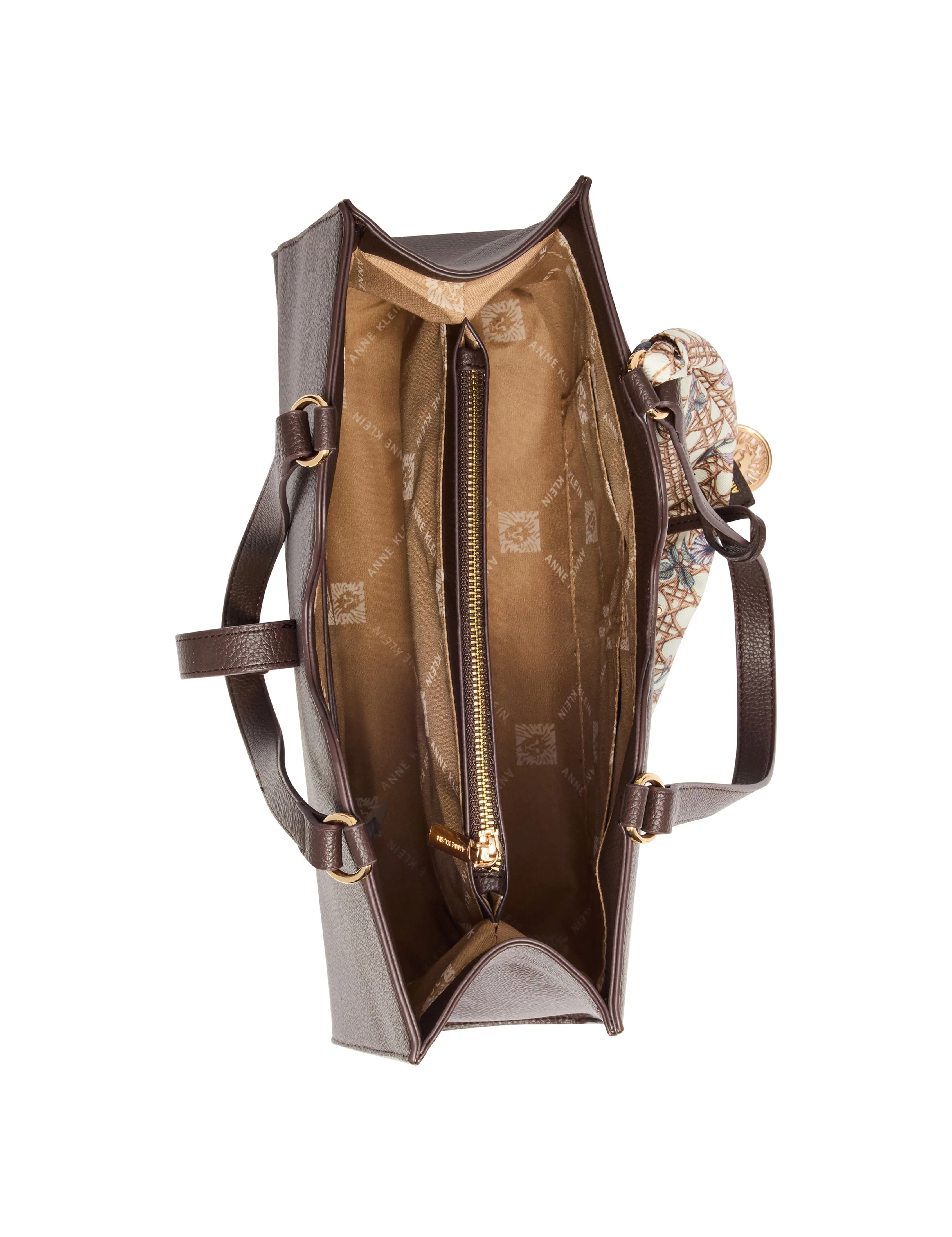 East West Tote with Attached Scarf sold by Anne Klein product image thumbnail 5