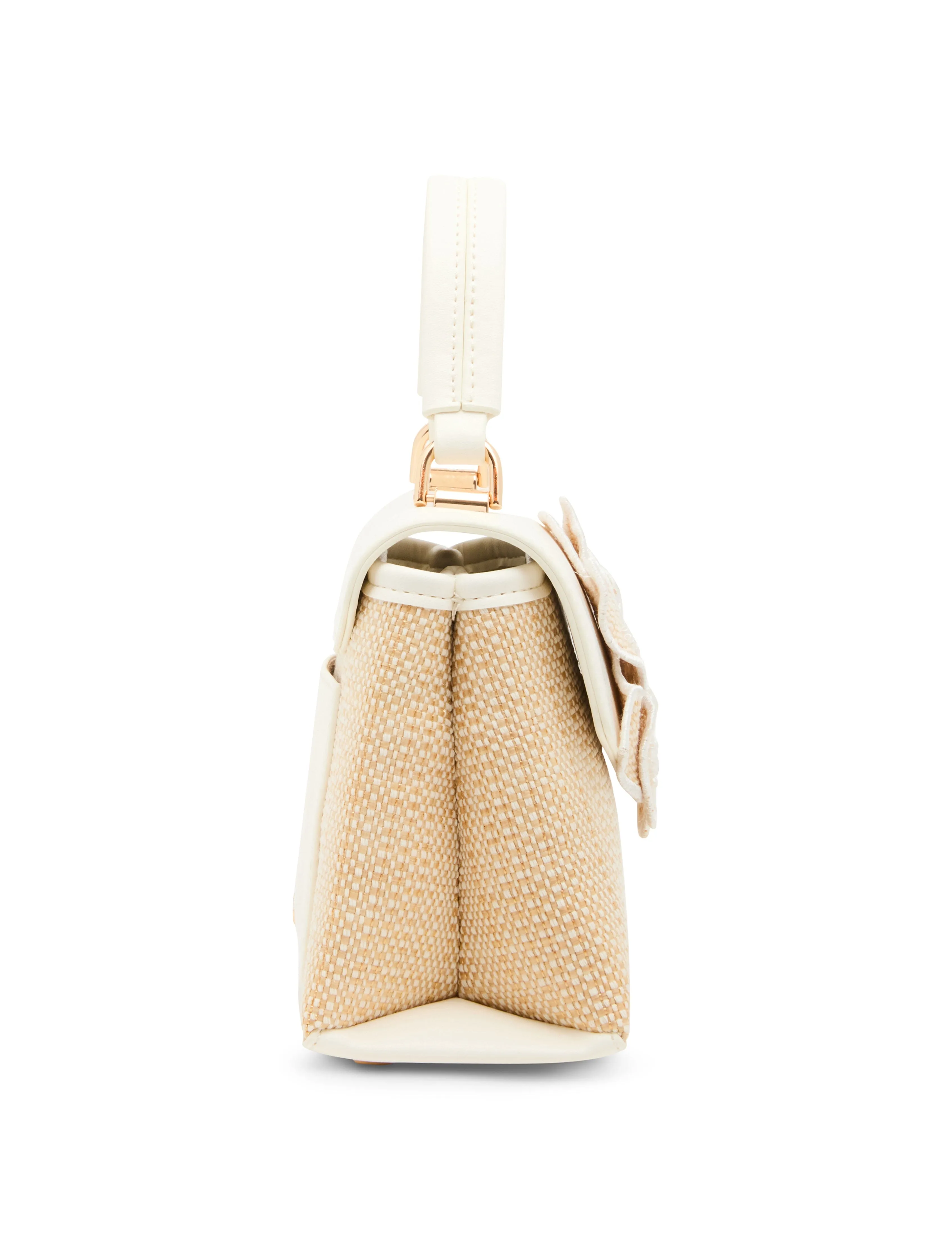 Flower Top Handle Bag with Convertible Strap sold by Anne Klein product image thumbnail 2