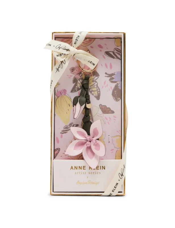 Flower Shaped Handbag Charm made by Anne Klein