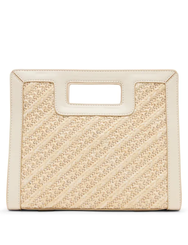 Cut Out Handle Bag with Convertible Strap made by Anne Klein