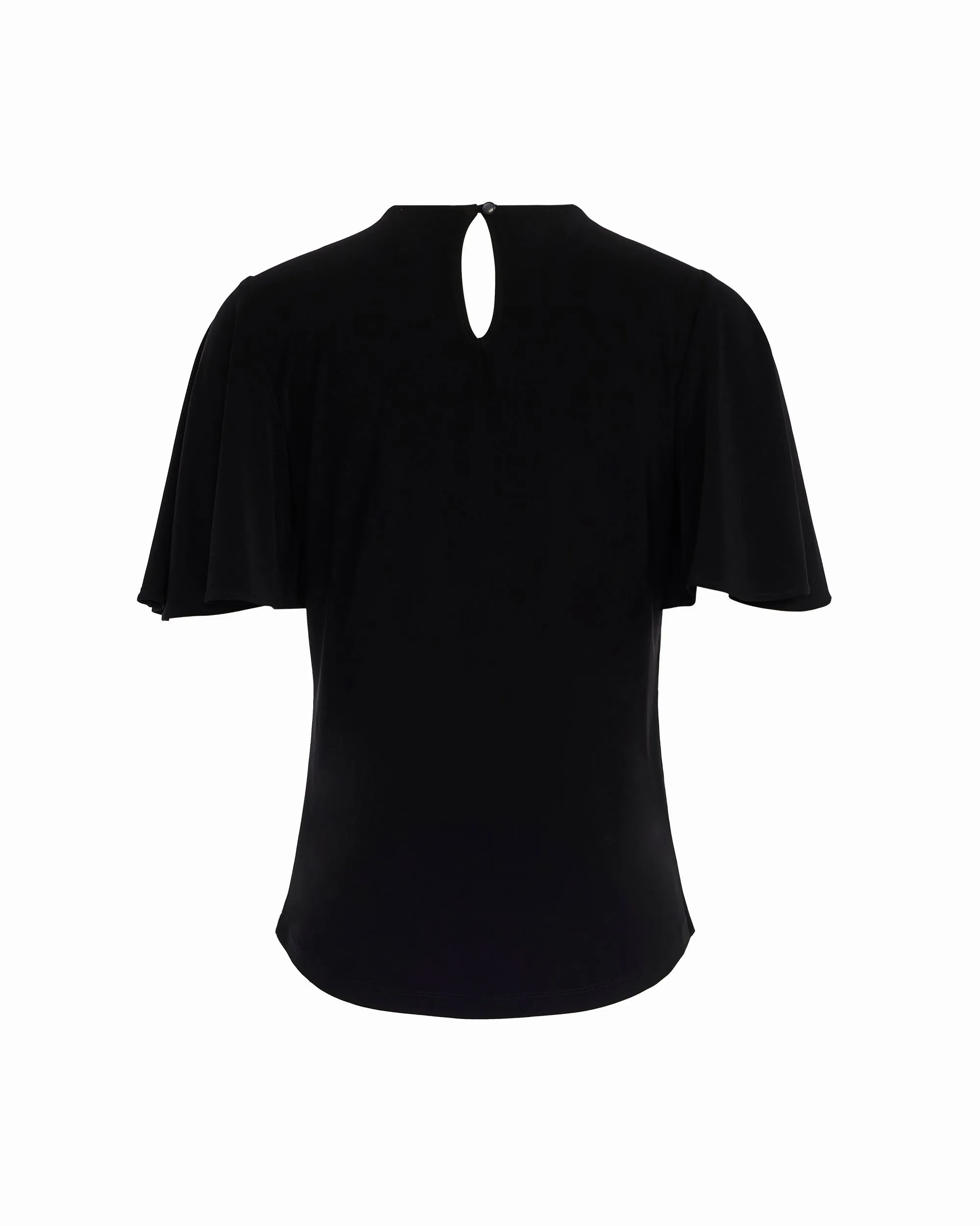 Pleated Neckline Bell Sleeve Top sold by Anne Klein product image thumbnail 2