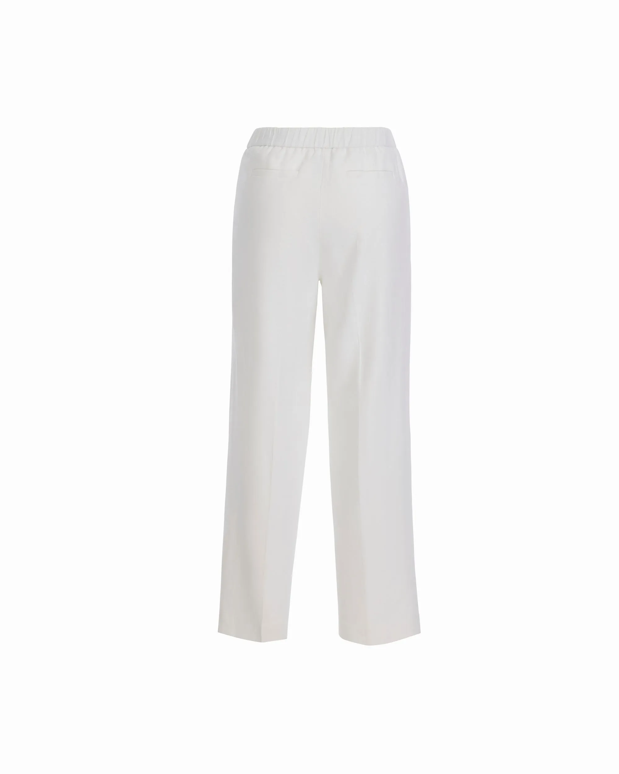 Straight Ankle Slash Pocket Lined Pull-On Pants sold by Anne Klein product image thumbnail 2