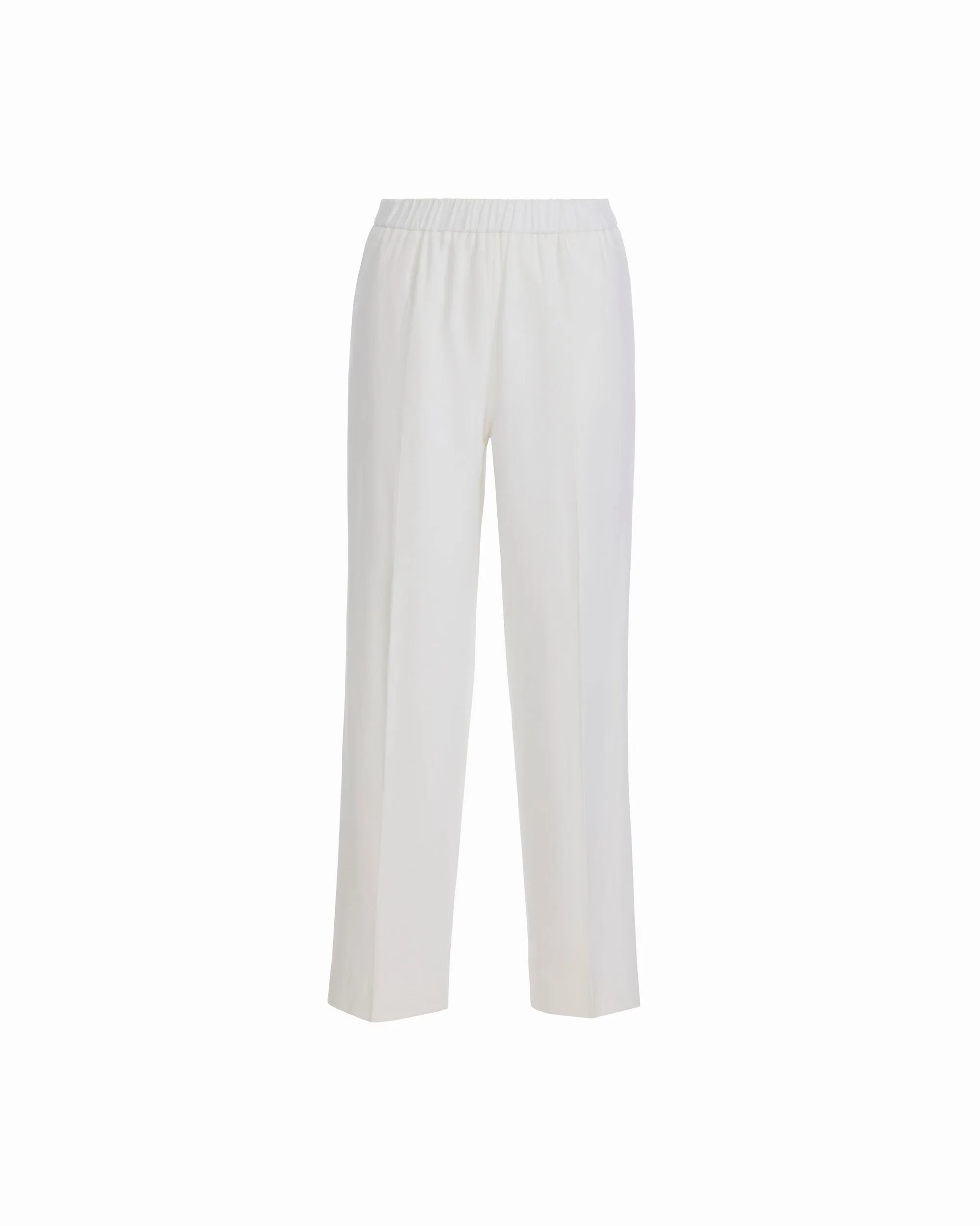 Straight Ankle Slash Pocket Lined Pull-On Pants sold by Anne Klein