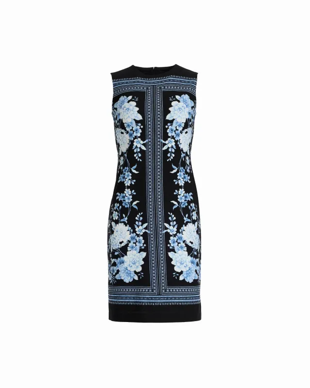 Jewel Neck Sheath Dress made by Kasper