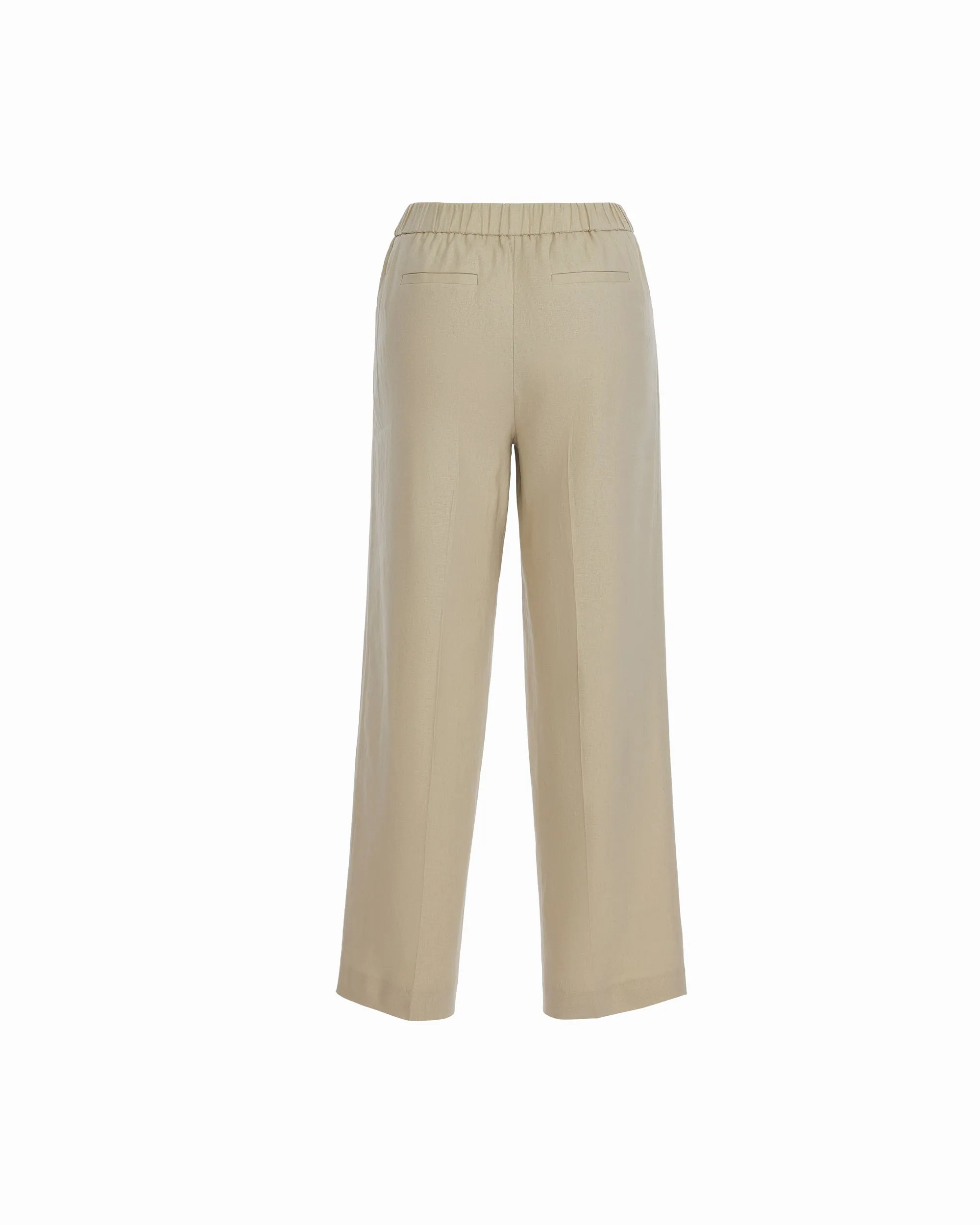 Straight Ankle Slash Pocket Pull-On Pants sold by Anne Klein product image thumbnail 2