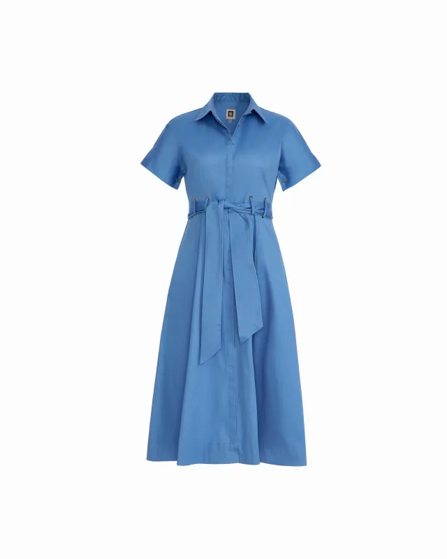 Shirt Dress with Belt and Loop Detail made by Kasper