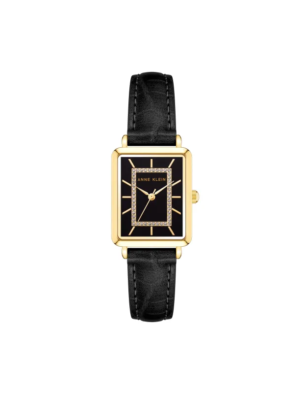 Glittering Strap Watch With Dial made by Anne Klein