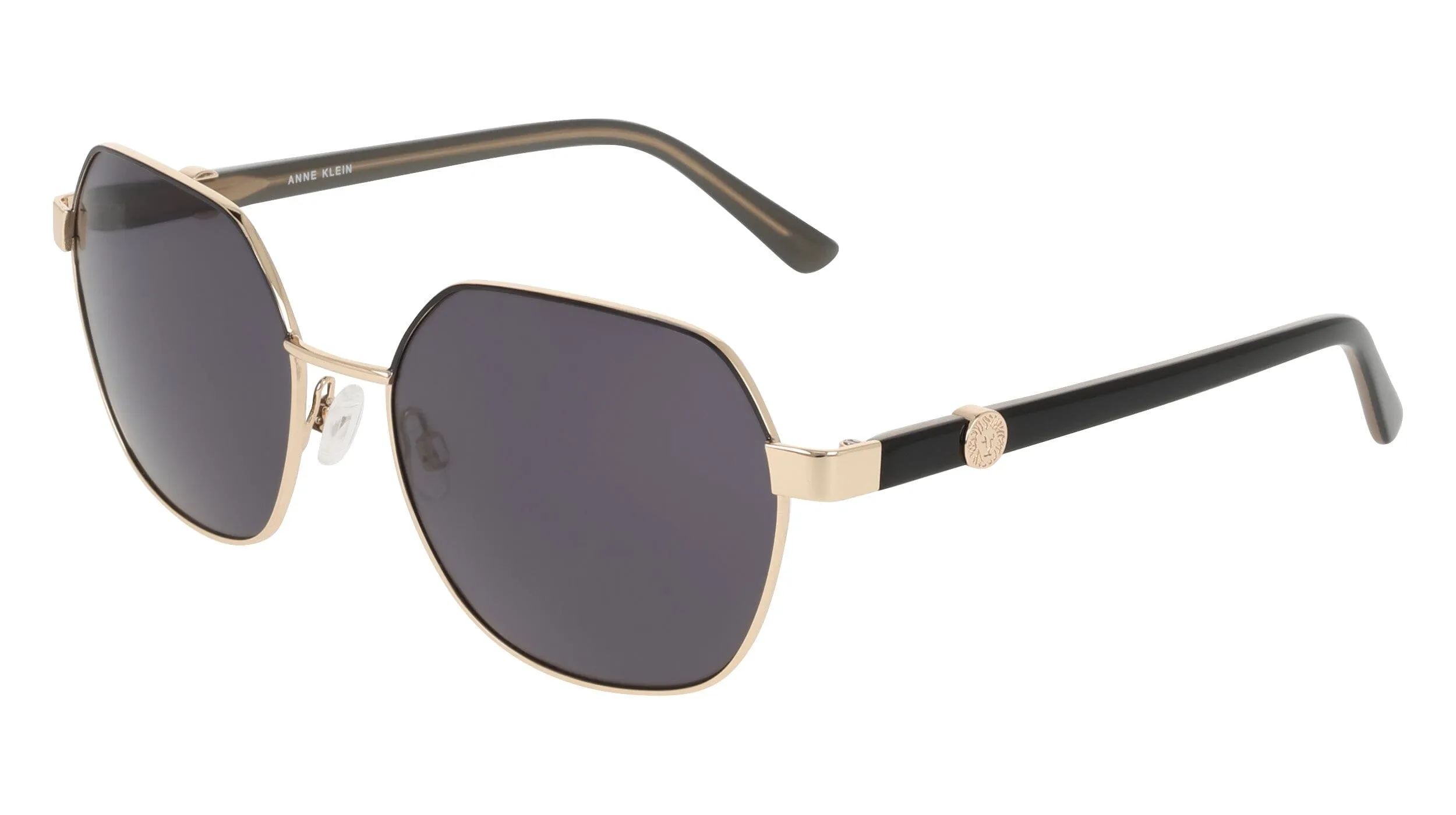 Two-Tone Square Metal Frame Sunglasses sold by Anne Klein product image thumbnail 2