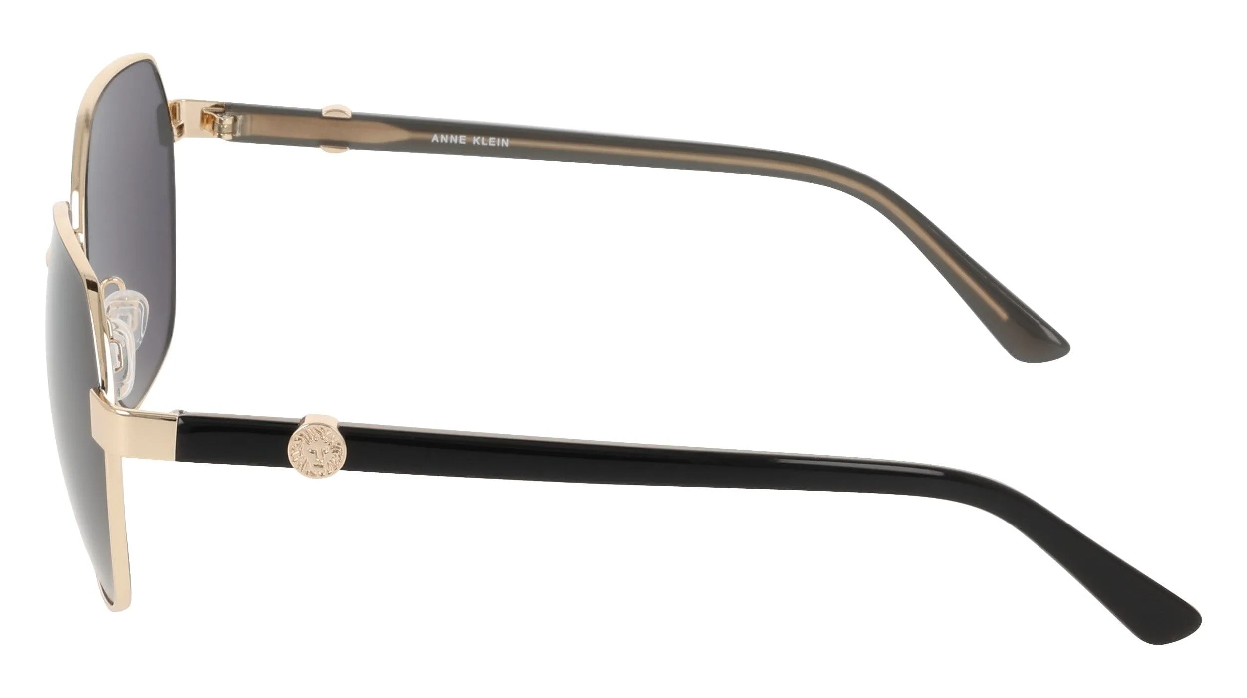 Two-Tone Square Metal Frame Sunglasses sold by Anne Klein product image thumbnail 4