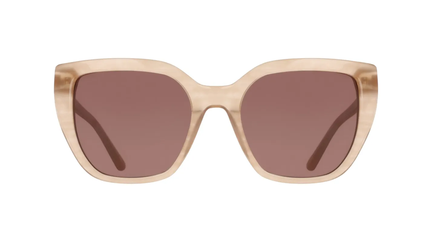 Square Acetate Sunglasses with Uplifting Frame made by Anne Klein