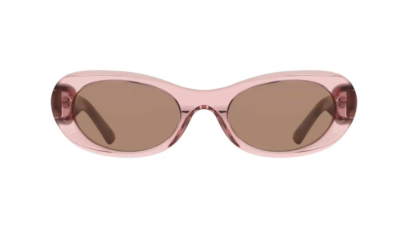 Modern Oval Frame Sunglasses made by Anne Klein