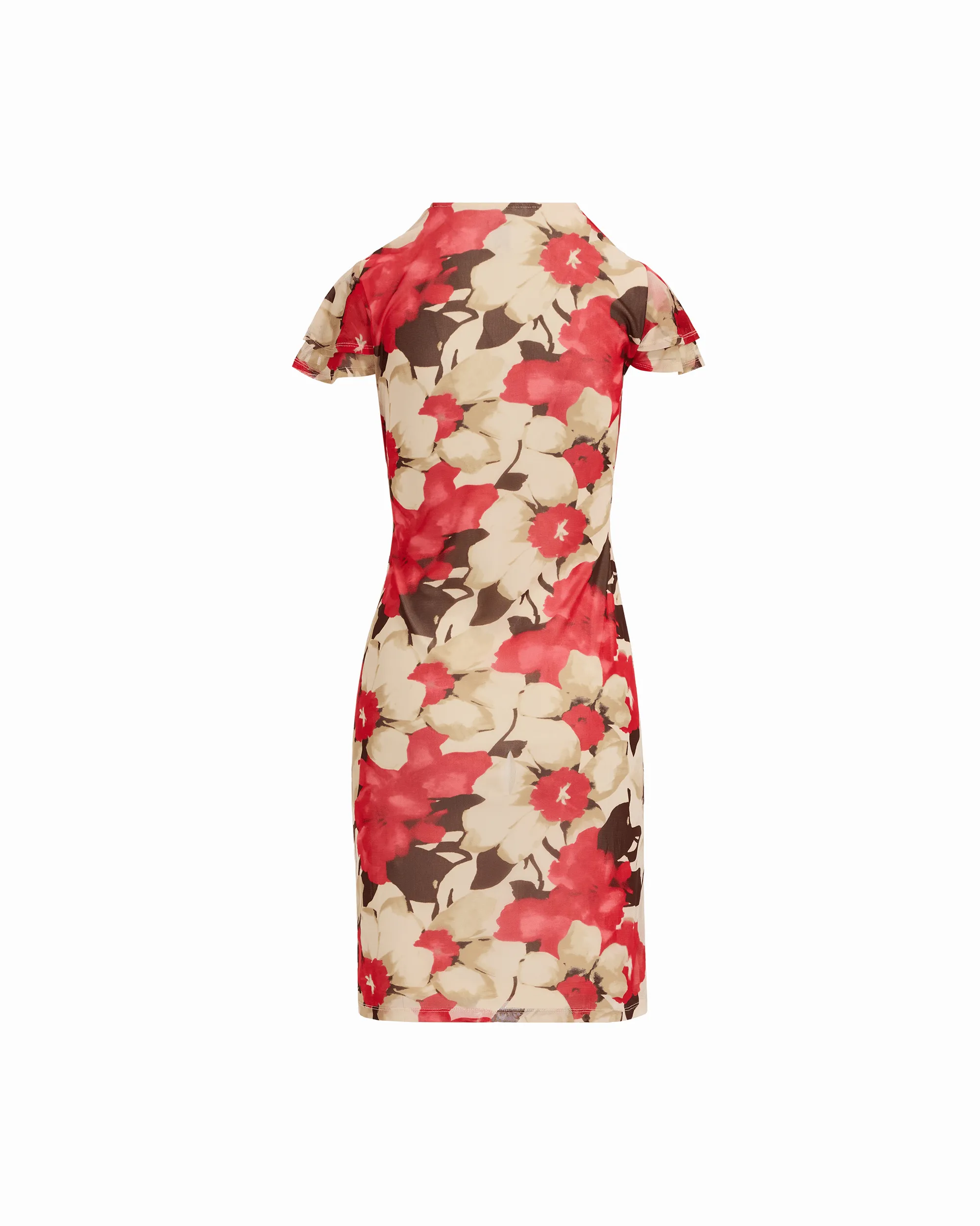 Plus Size Flutter Sleeve V-Neck Wrap Dress sold by Anne Klein product image thumbnail 2