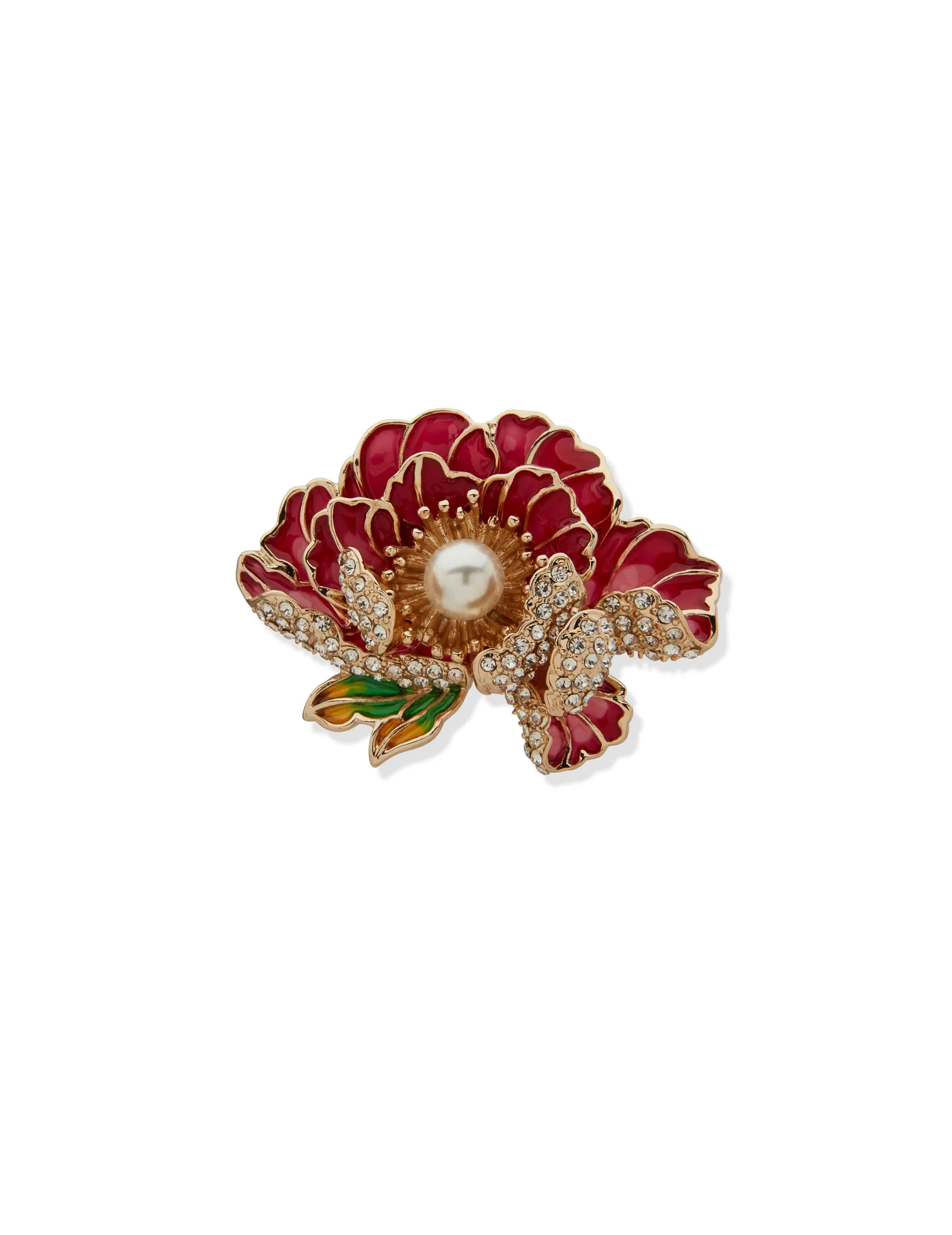 Open Flower Pin-Gld/Pnk/Pnk Prl sold by Anne Klein