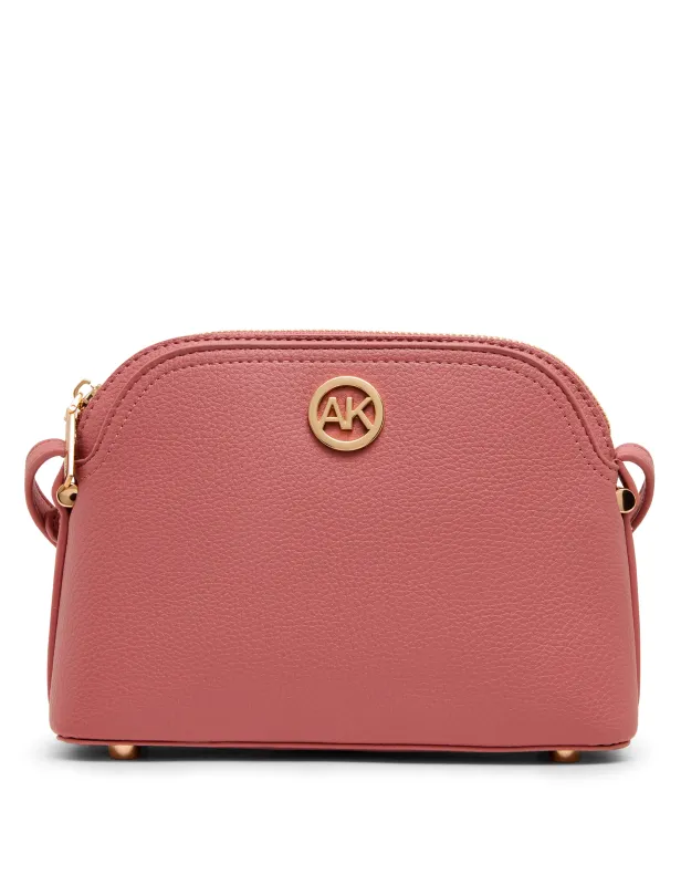 Dome Crossbody Bag with Detachable Card Case made by Anne Klein