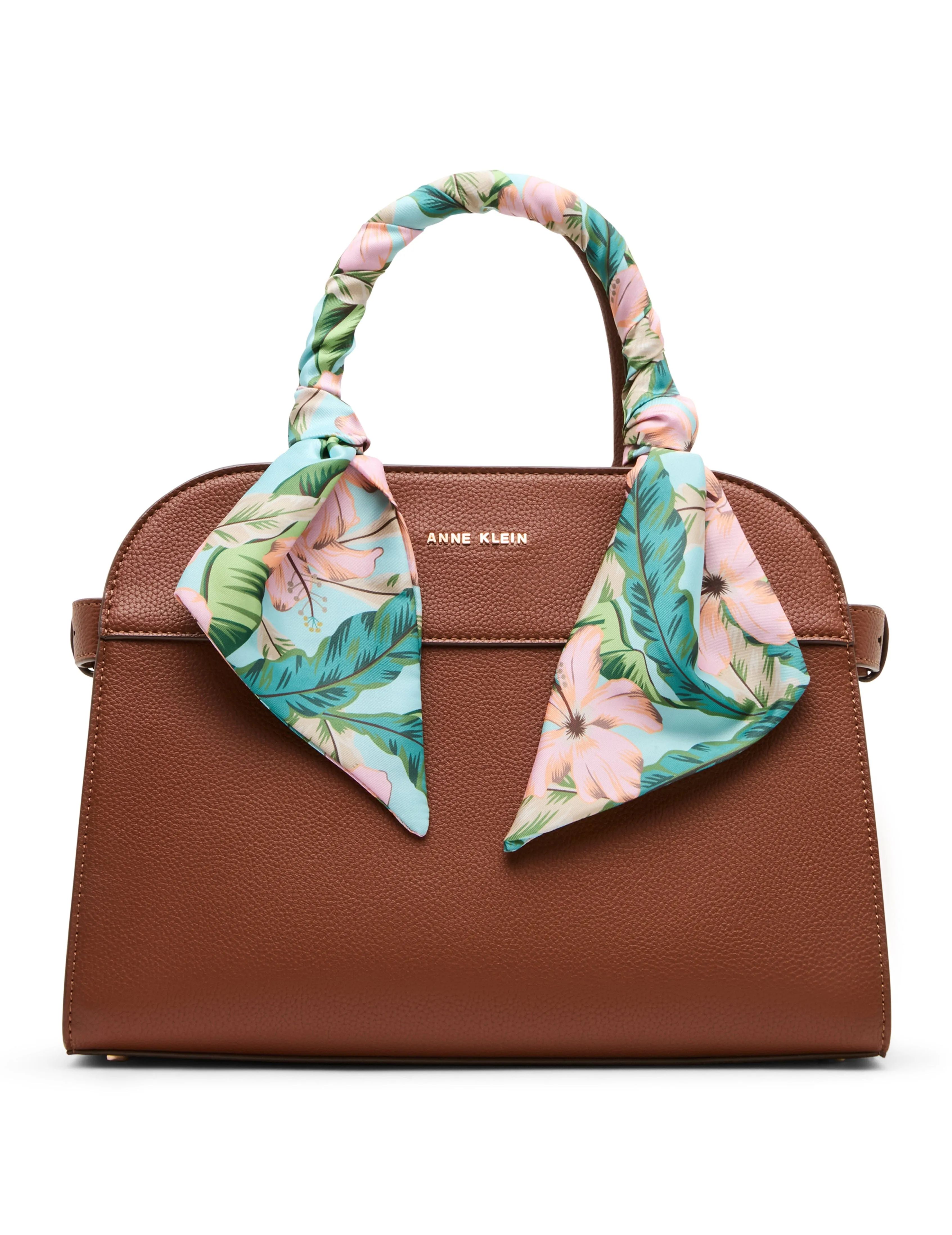 Rounded Satchel with Convertible Strap sold by Anne Klein product image thumbnail 2