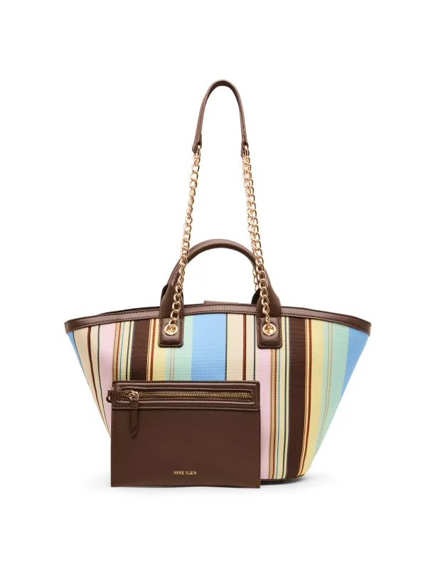 Double Handle Tote Bag made by Anne Klein