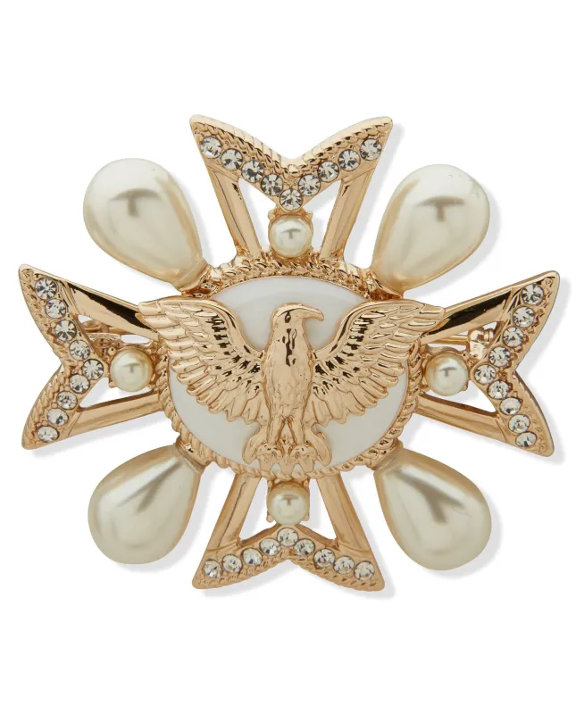 Eagle and Cross Pin made by Anne Klein