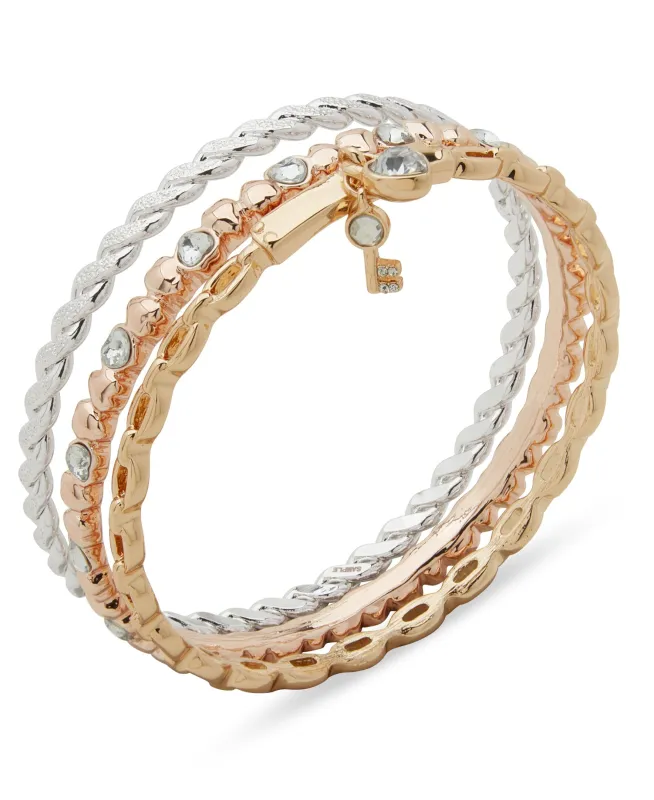 Rope Bangle Bracelet Set, 3-Piece made by Anne Klein