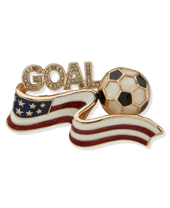 World Cup Pin made by Anne Klein