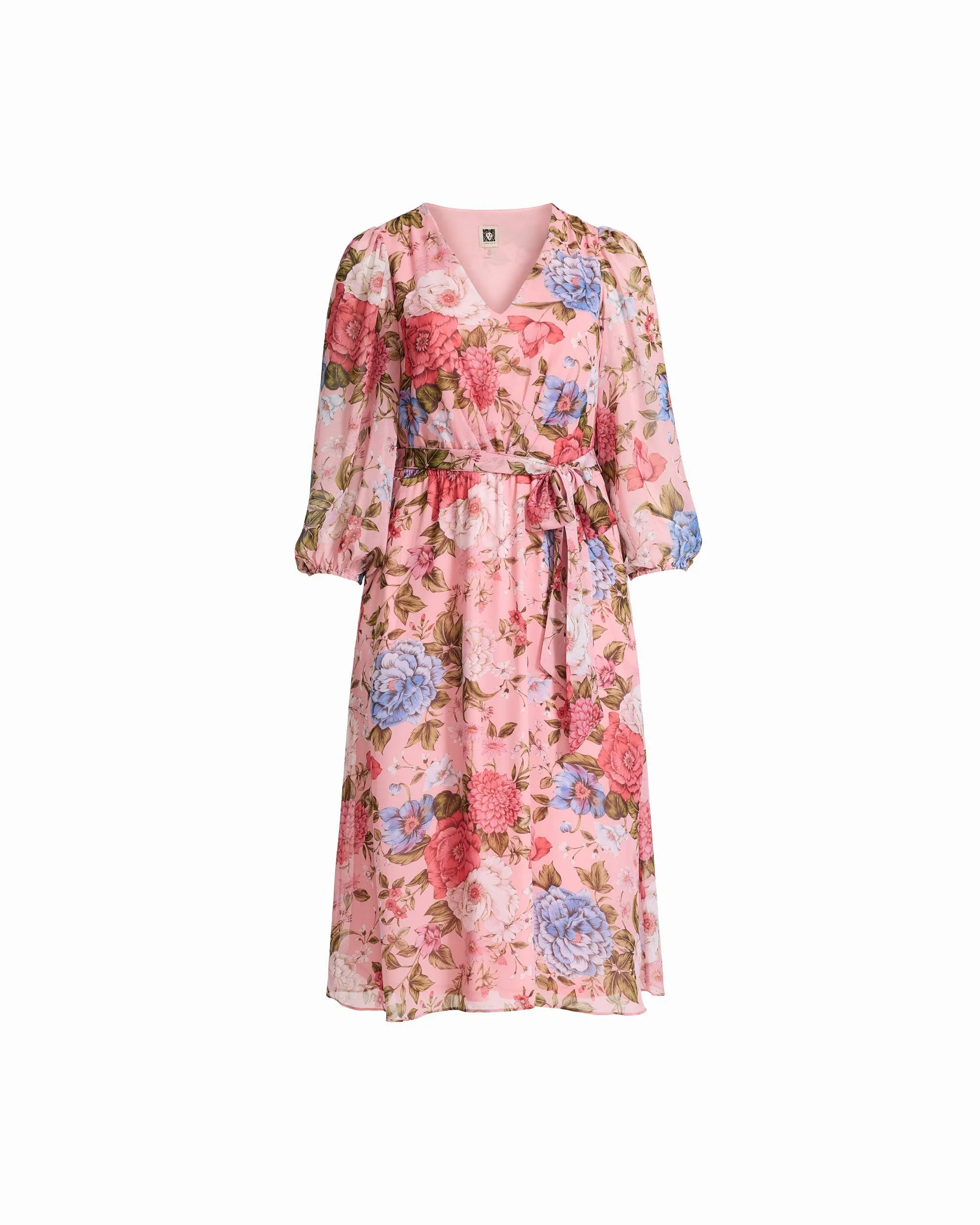 Plus Size Three-Quarter Sleeve Midi Length Dress sold by Anne Klein