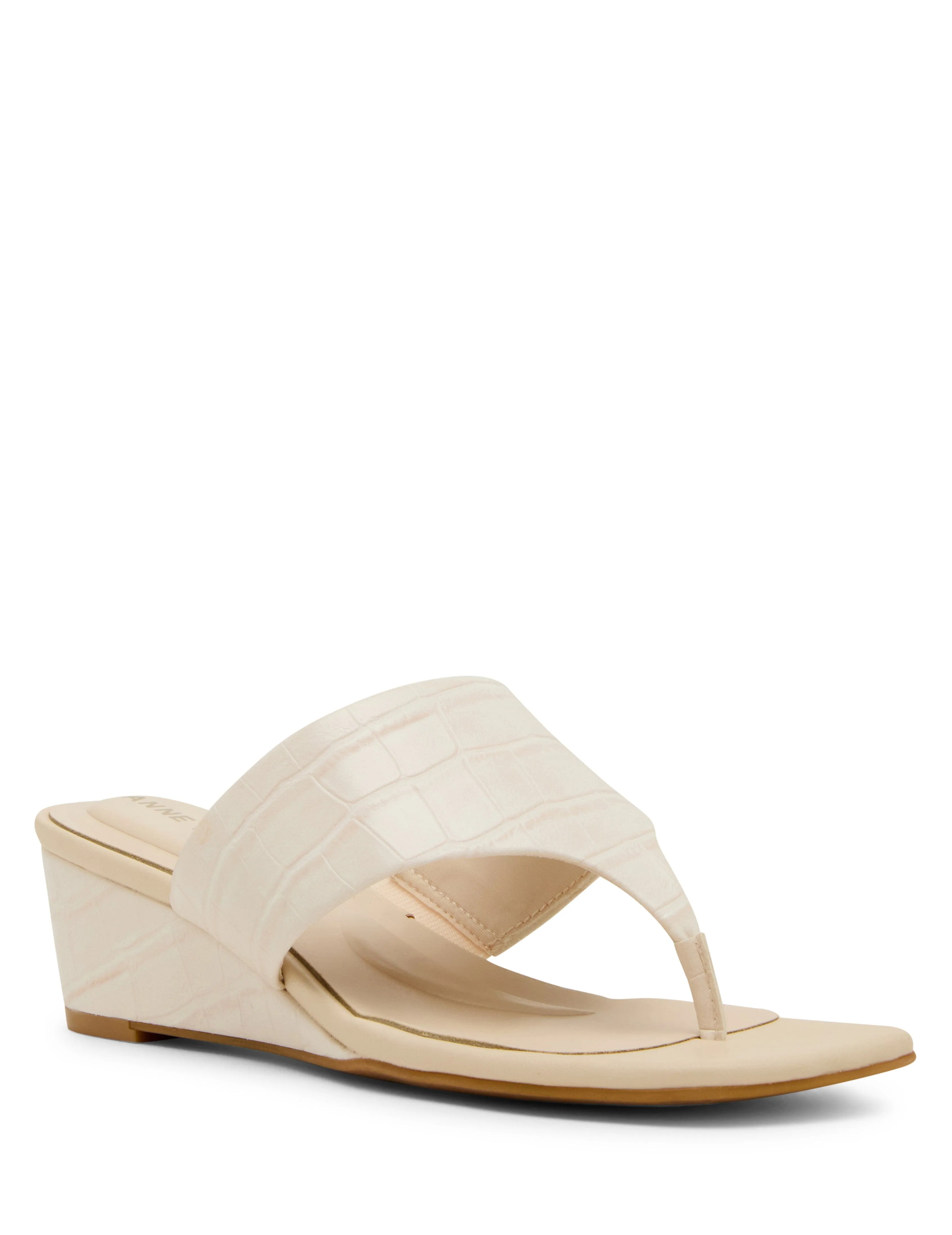 Willing Wedge Thong Sandal sold by Anne Klein product image thumbnail 2