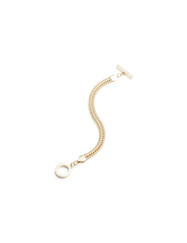 Herringbone Chain Bracelet made by Anne Klein