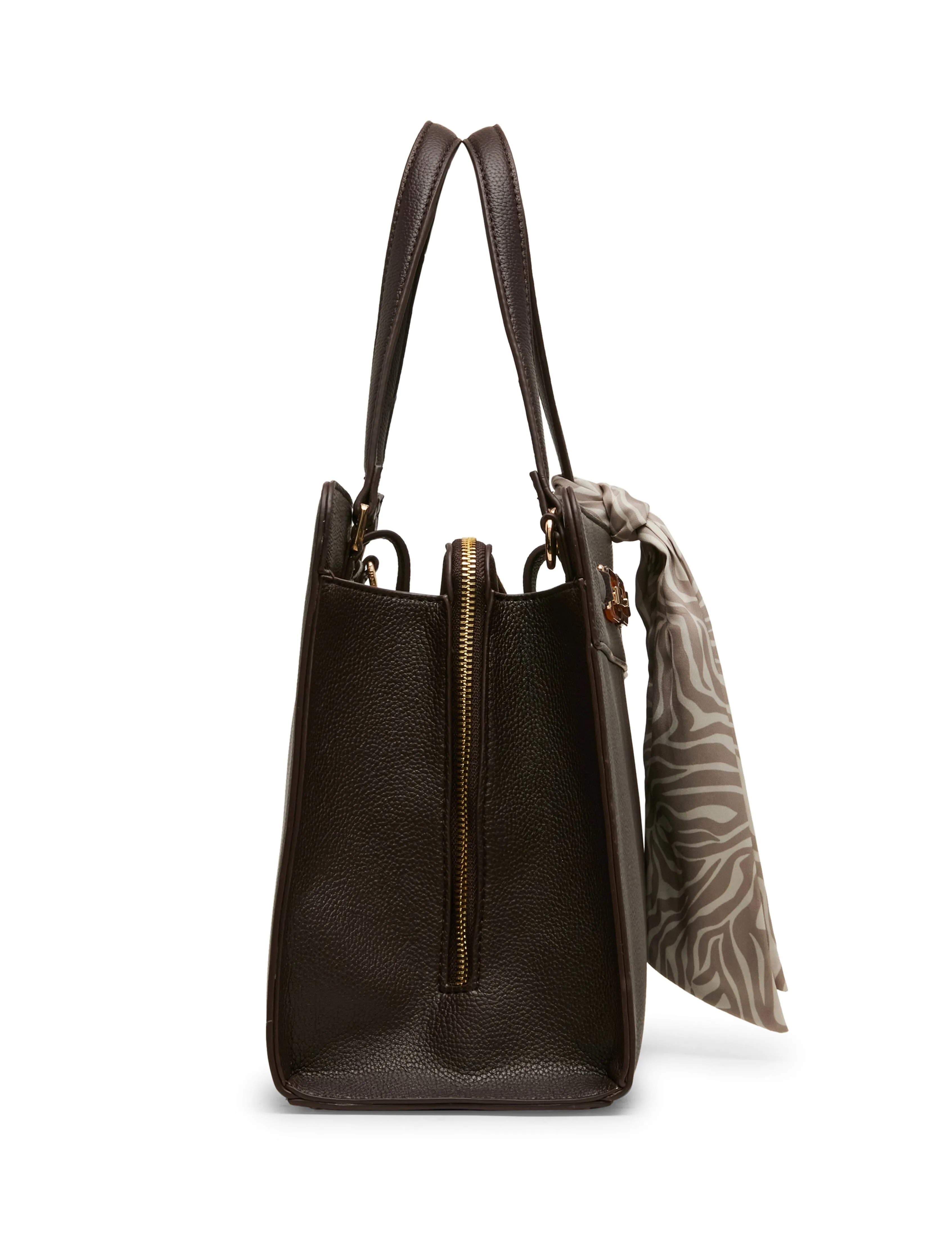Triple Compartment Tote Bag with Scarf sold by Anne Klein product image thumbnail 2