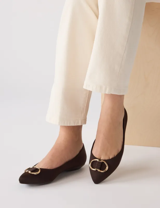 Oswego Flat Shoe made by Anne Klein