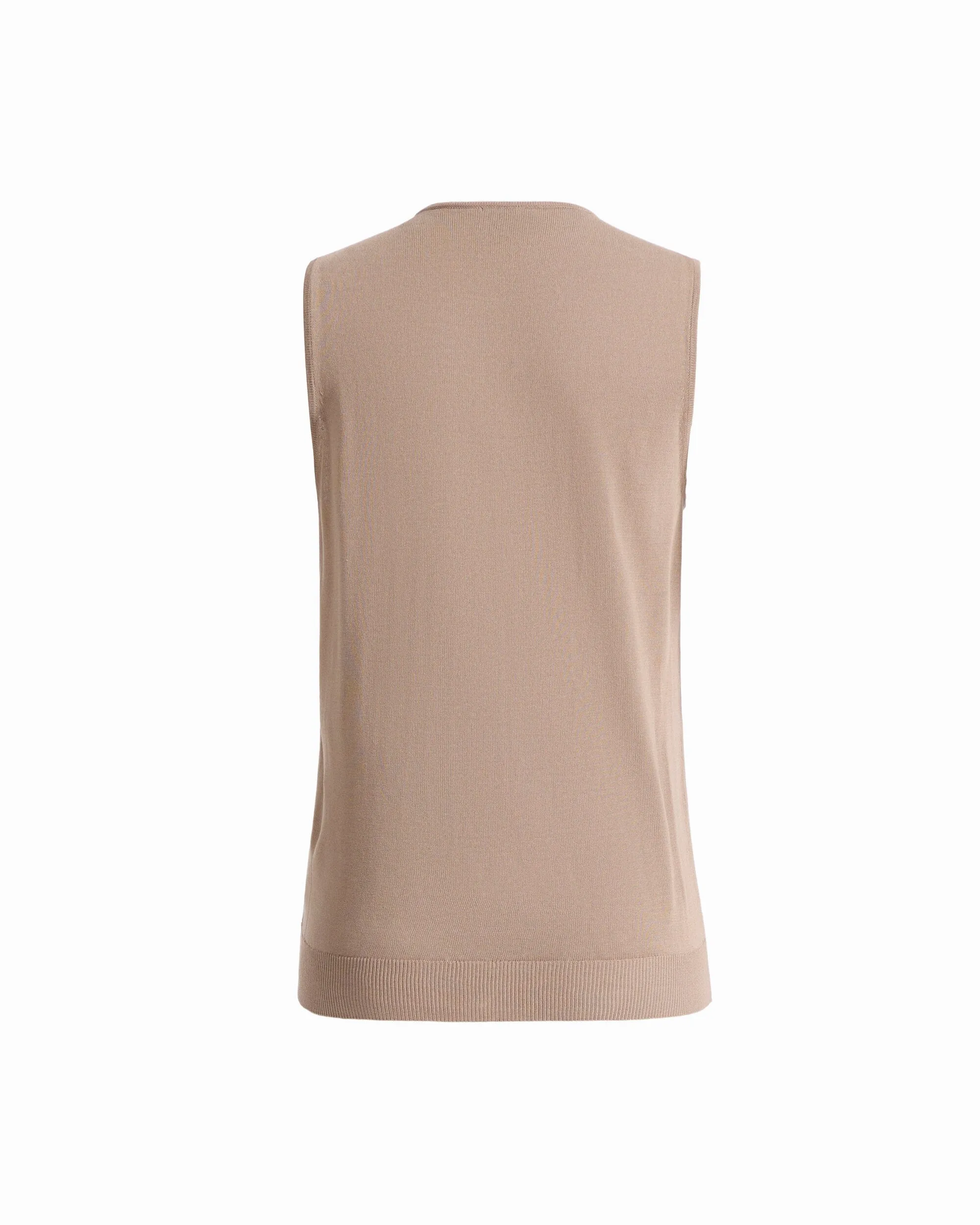 Plus Size High Crew Neck Sleeveless Sweater With Clear Sequins sold by Anne Klein product image thumbnail 2