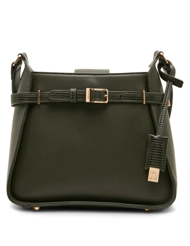 Buckle Hobo Bag made by Anne Klein