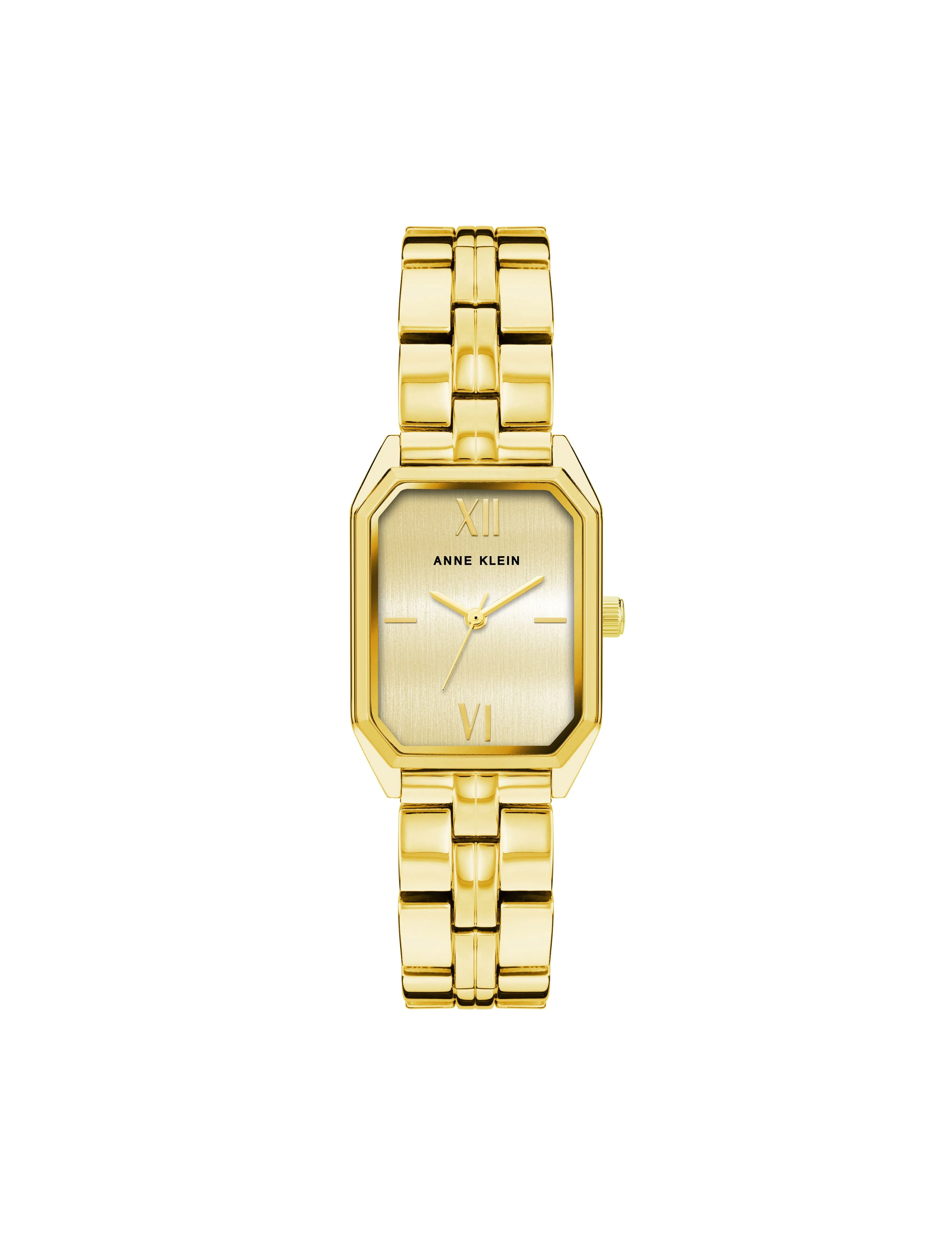 Octagonal Metal Bracelet Watch sold by Anne Klein