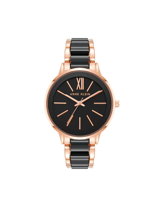 Resin Link Chain Watch made by Anne Klein