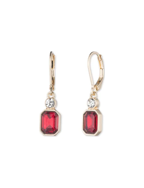 Siam Drop Earrings made by Anne Klein