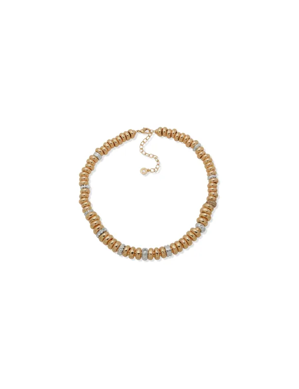 Rondelle Charm Necklace made by Anne Klein