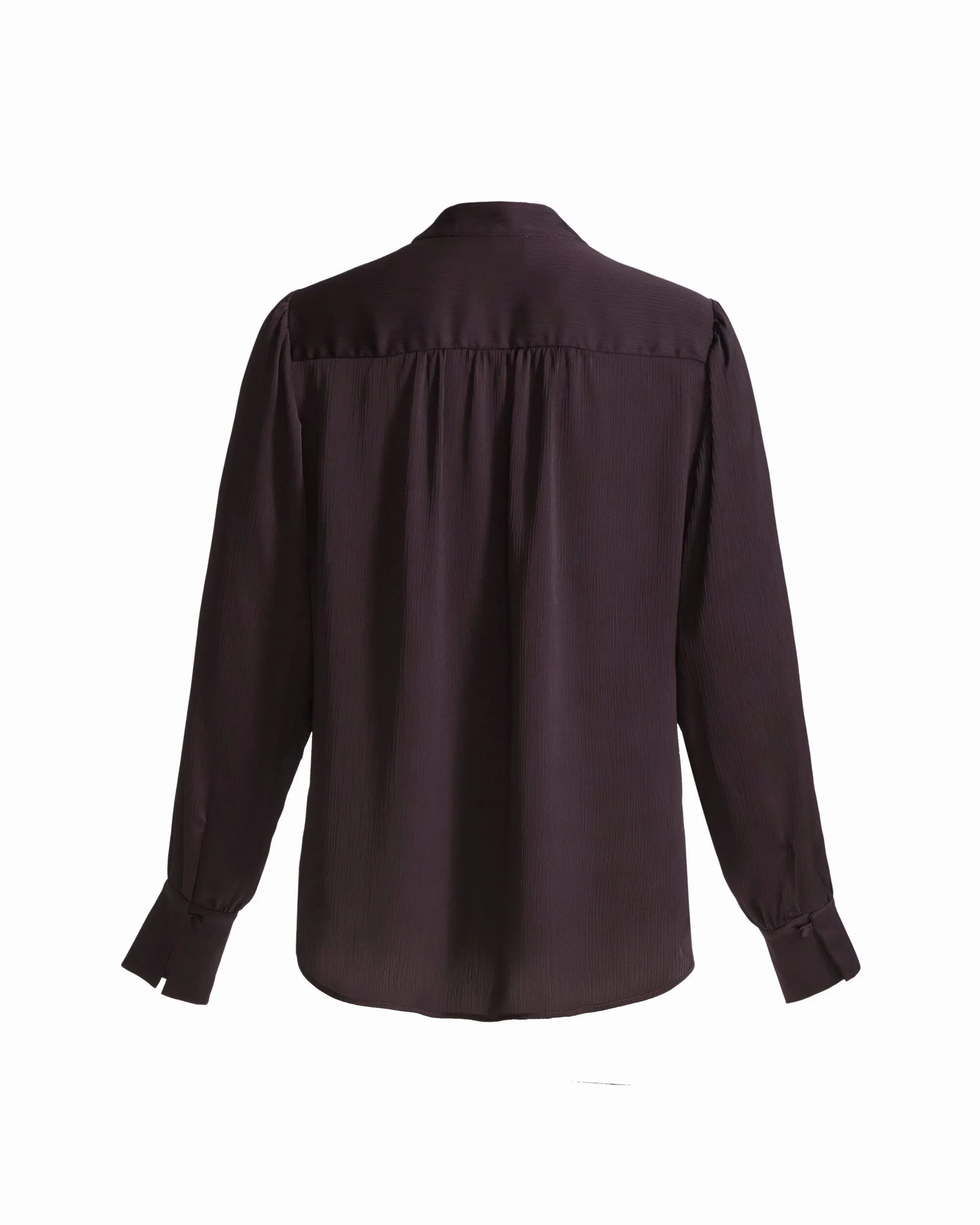 Long Sleeve Pleated Front Blouse sold by Anne Klein product image thumbnail 2