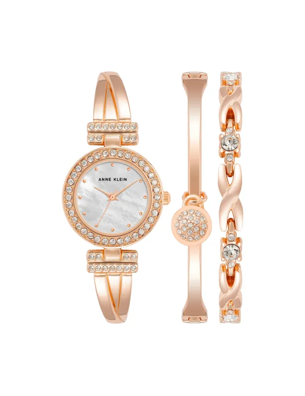 Watch and Bracelet Set made by Anne Klein