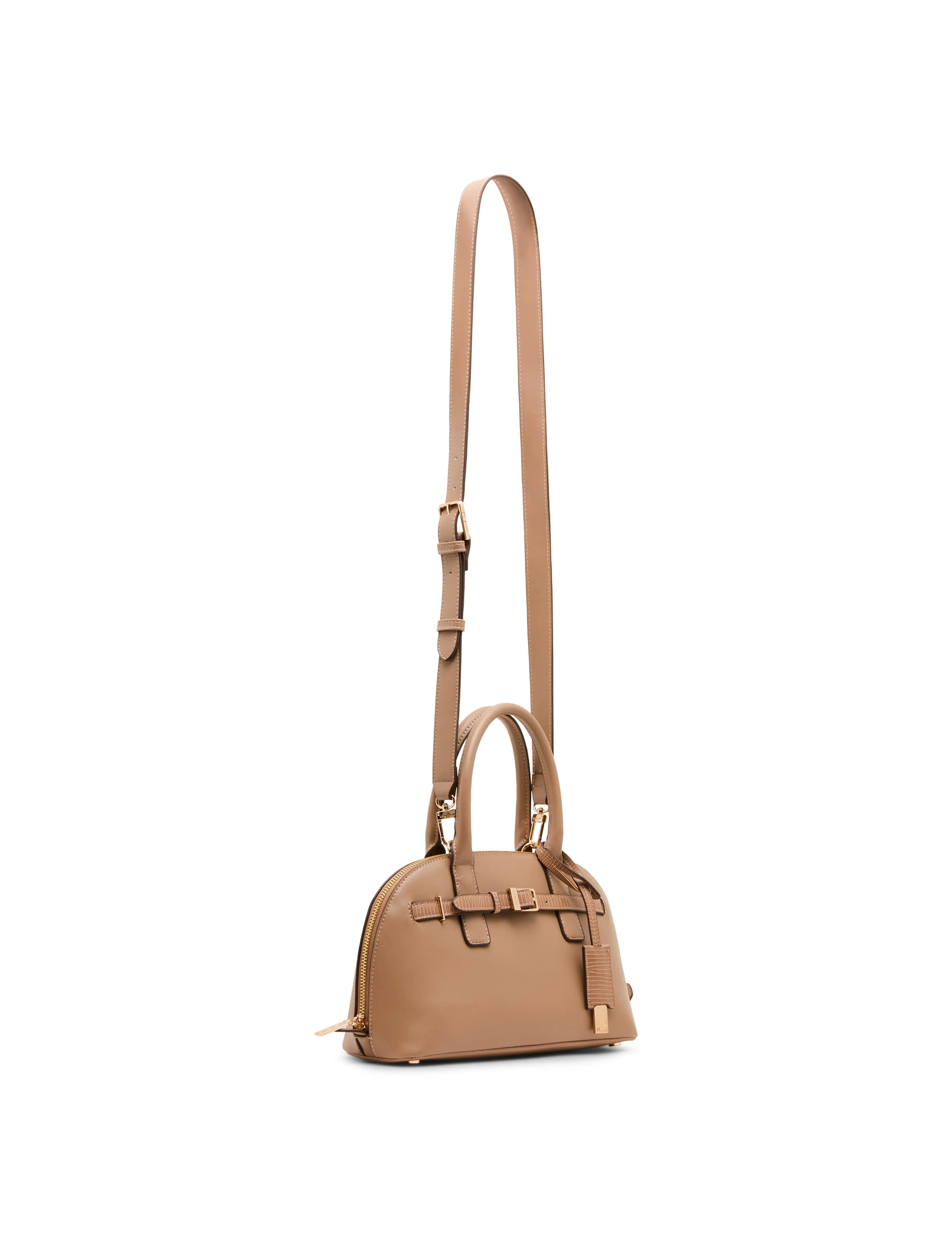 Dome Buckle Convertible Strap Satchel sold by Anne Klein product image thumbnail 5
