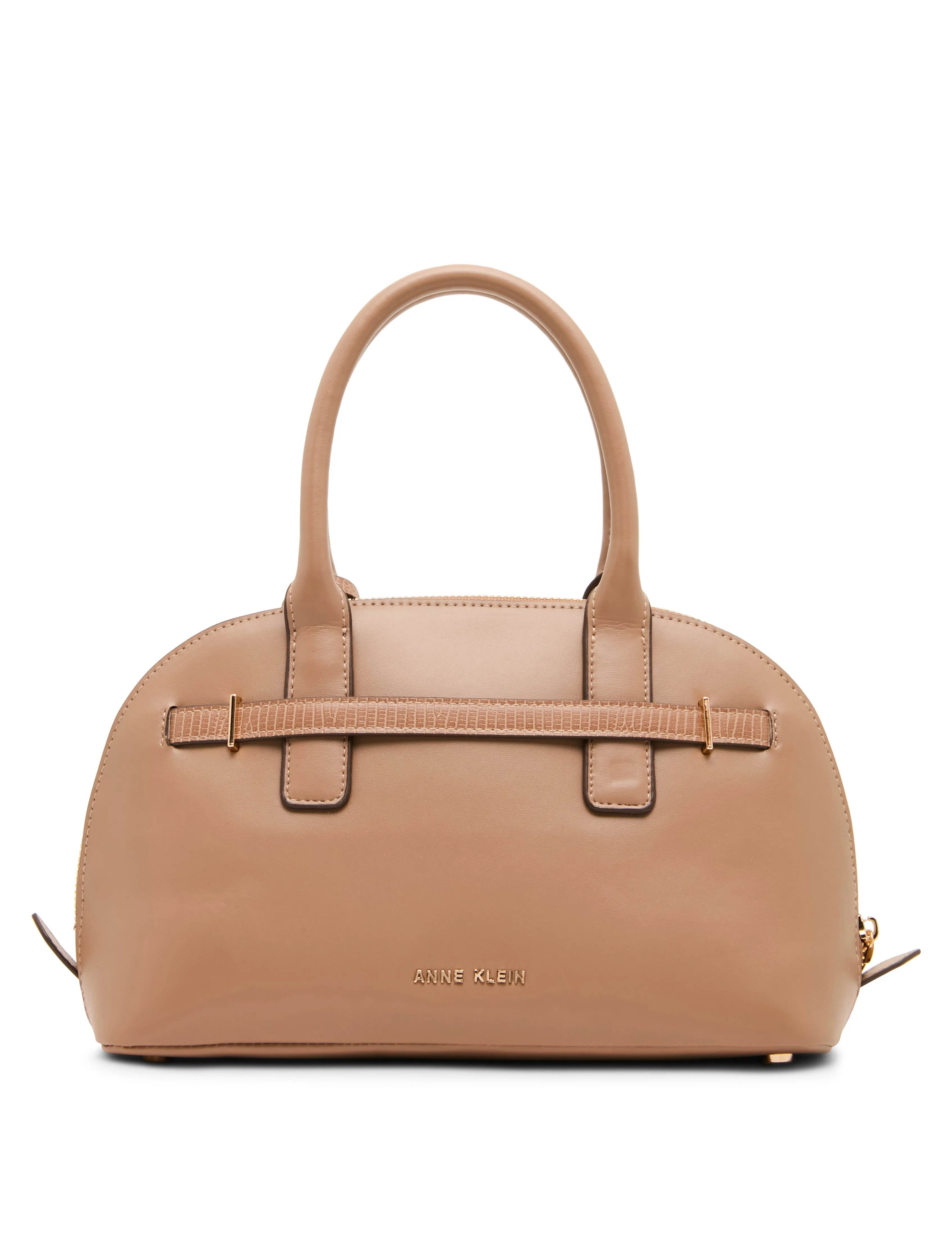 Dome Buckle Convertible Strap Satchel sold by Anne Klein product image thumbnail 2