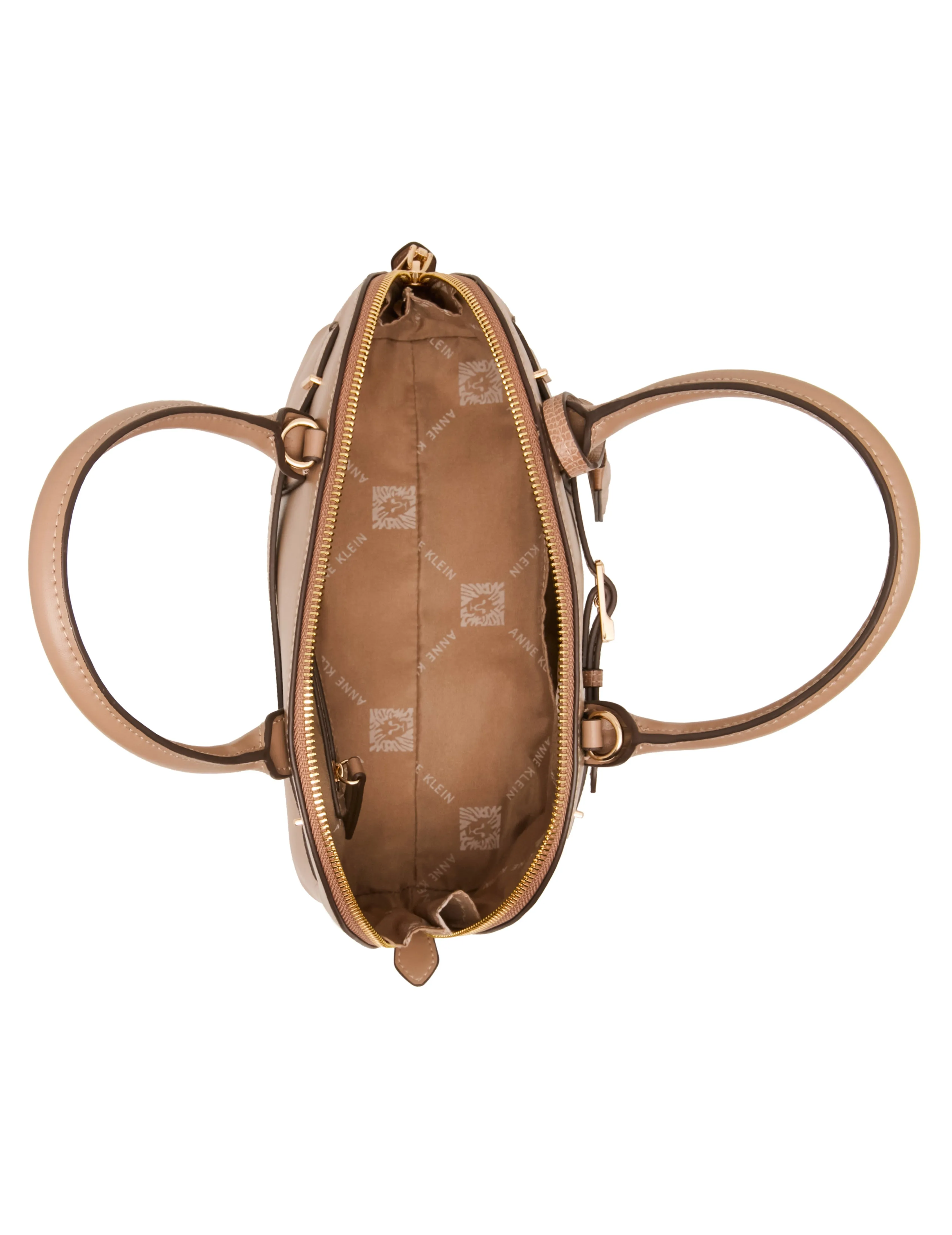 Dome Buckle Convertible Strap Satchel sold by Anne Klein product image thumbnail 4