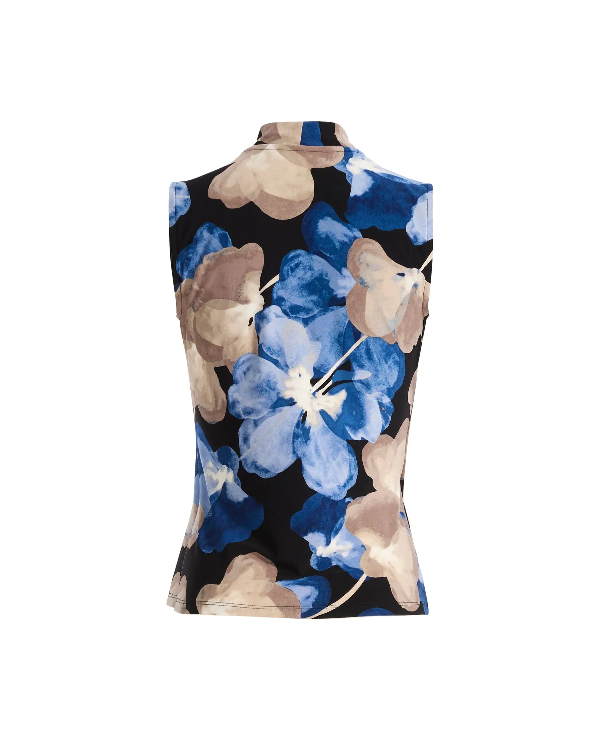 Petite Sleeveless Faux Wrap V-Neck Top sold by Anne Klein product image thumbnail 2