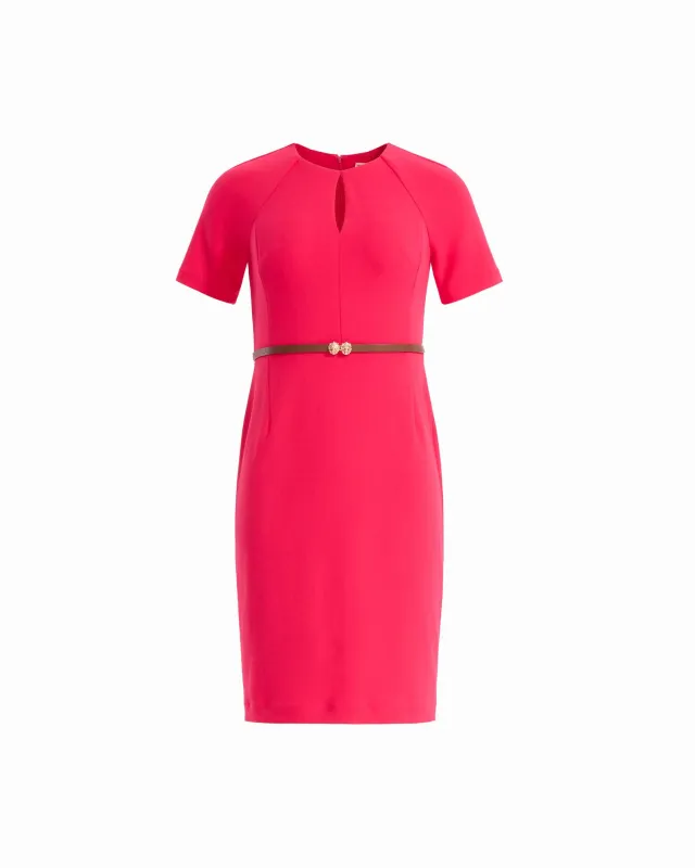 Keyhole Shift Dress made by Kasper