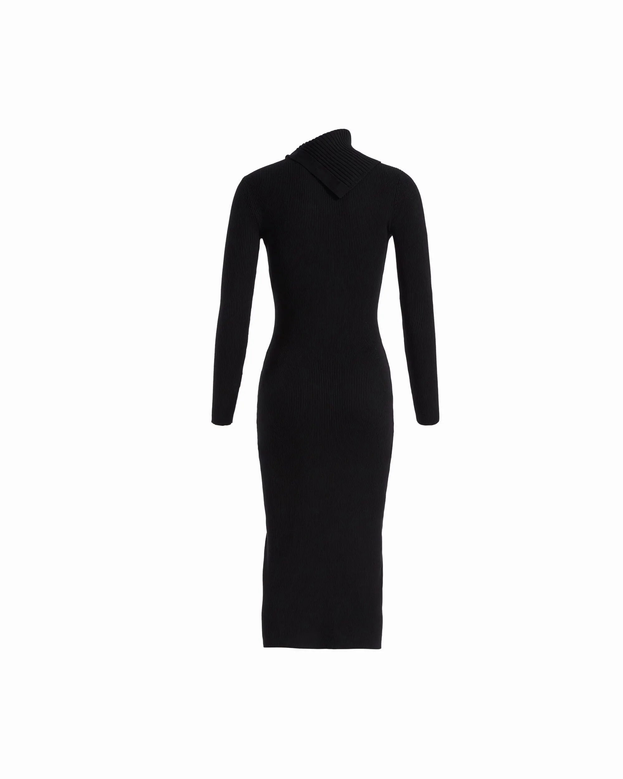 Ribbed Long Sleeve Turtleneck Dress sold by Anne Klein product image thumbnail 2