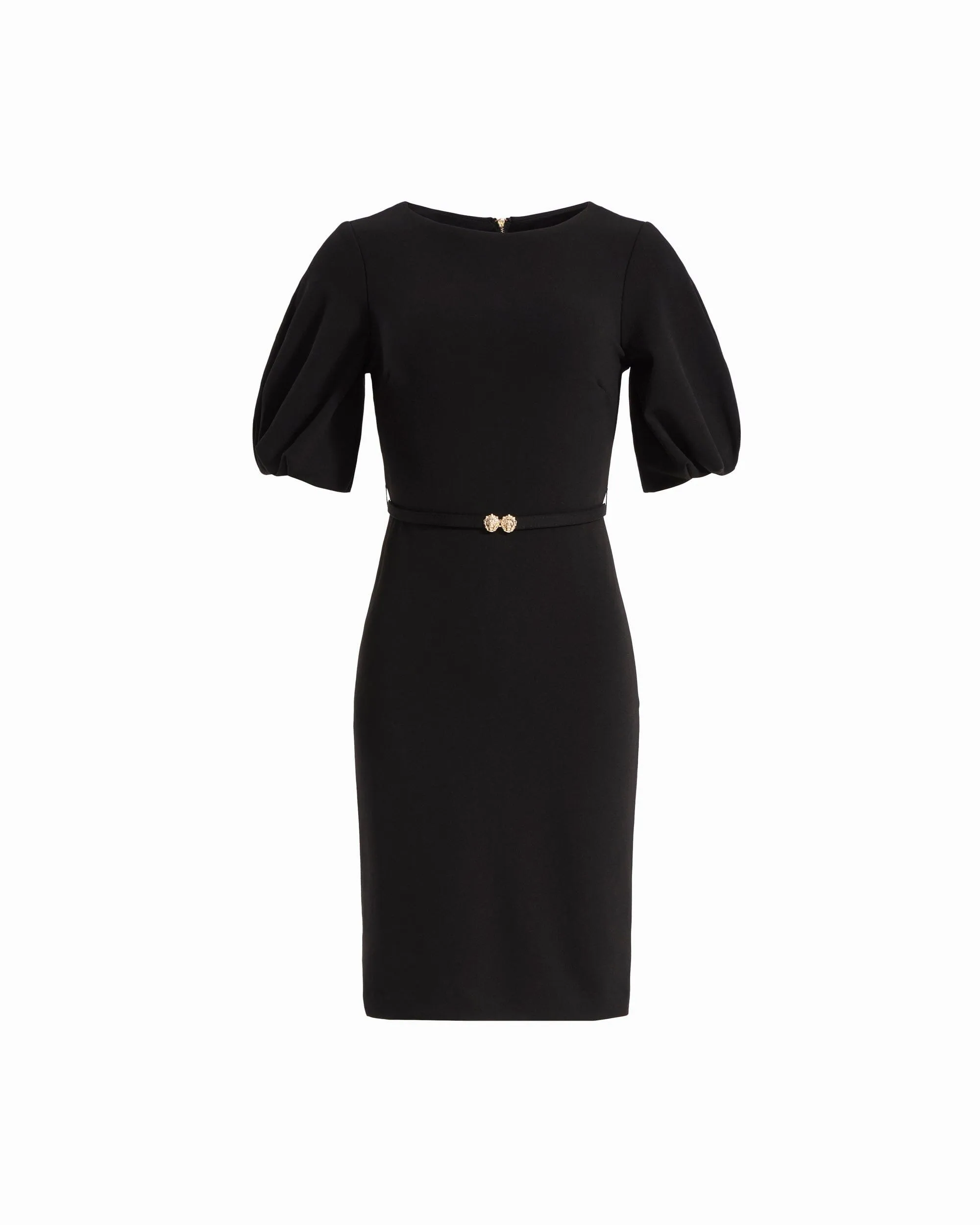 Boat Neck Puff Sleeve Sheath Dress sold by Anne Klein